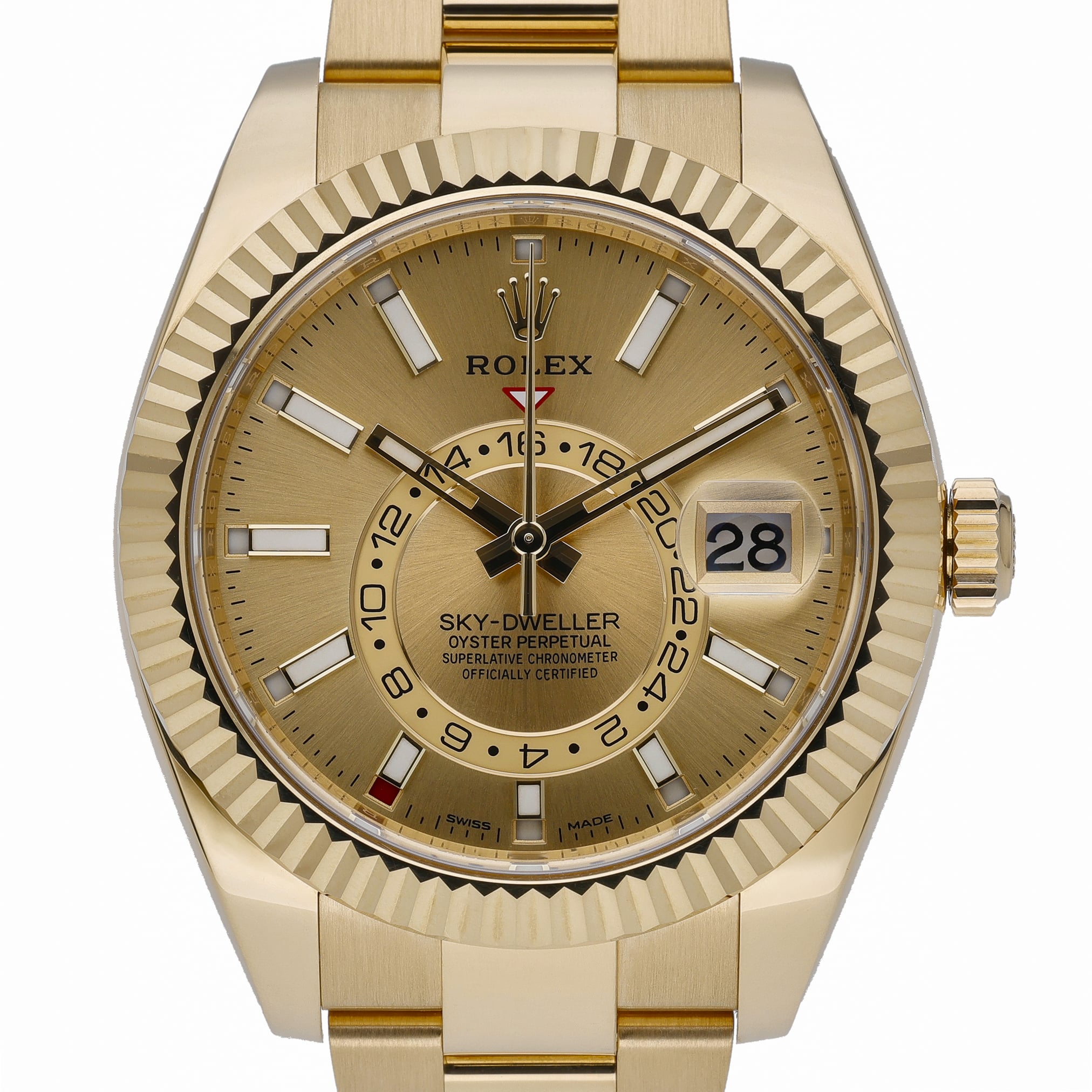 Rolex Sky-Dweller 326938 Champagne Dial at Sonning Vintage Watches