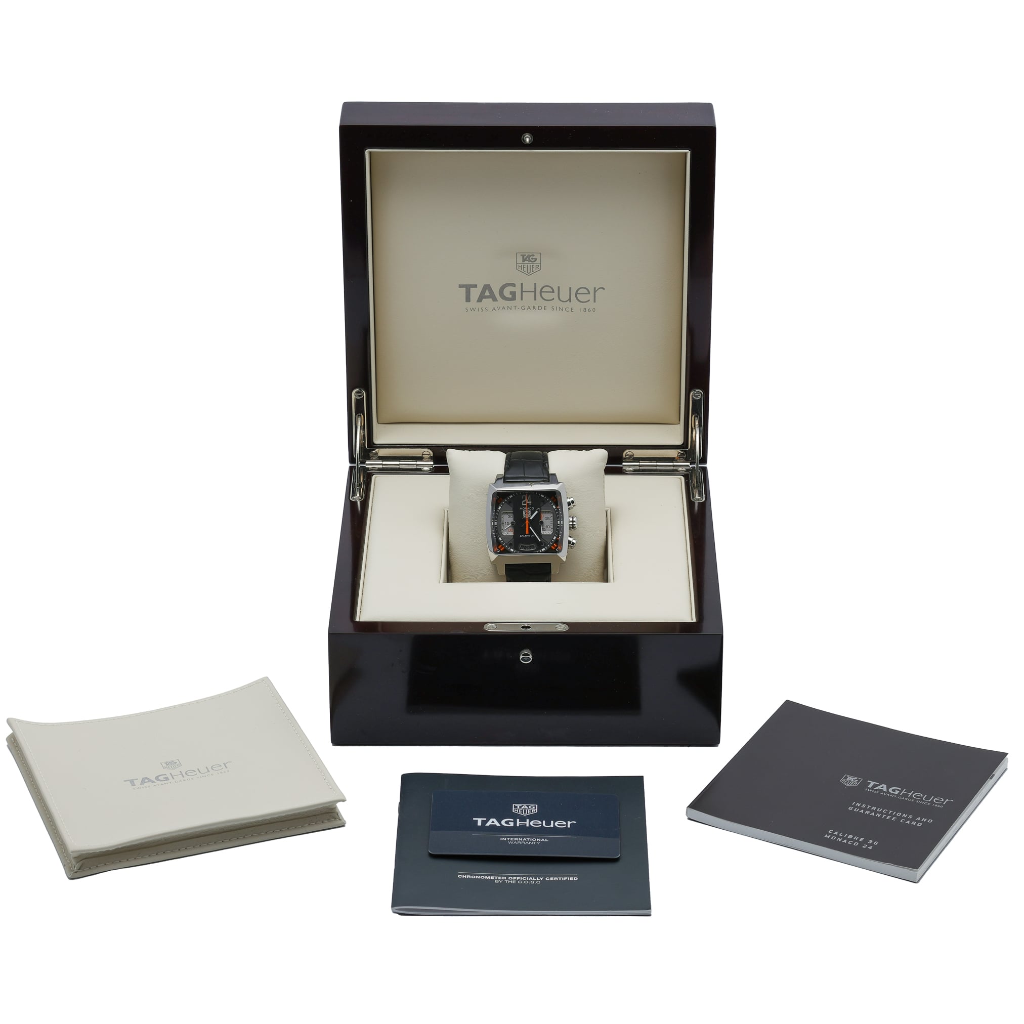 TAG HEUER MONACO CALIBRE 36 CAL5112.FC6298 - SKU: 51430 - BQ Watches