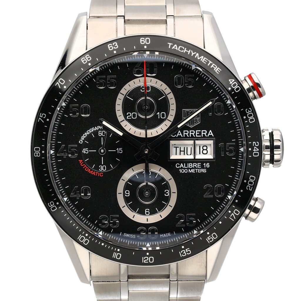 ★特別価格•大幅値下げ★ タグホイヤー　カレラ CV2A10 TAG Heuer 中古)TAG HEUER タグ・ホイヤー カレラ タキメータークロノ