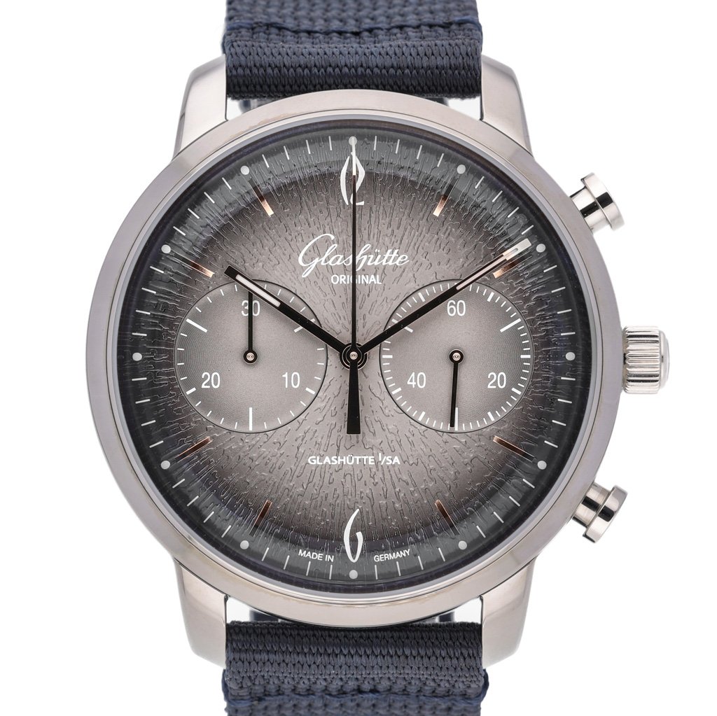 Glashütte Original Sixties Chronograph at Sonning Vintage Watches