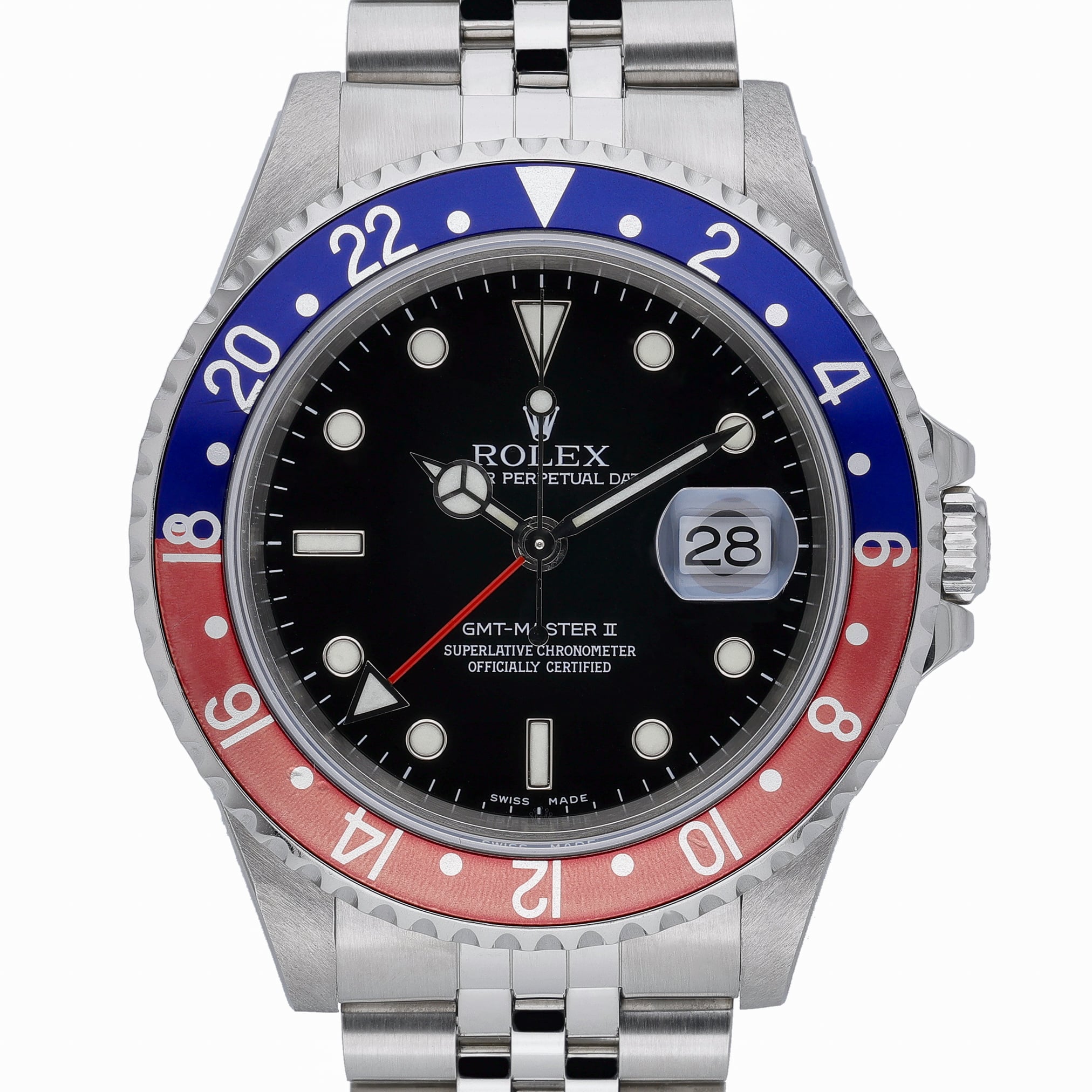 Rolex Gmt Master 16710 Black Dial at Sonning Vintage Watches