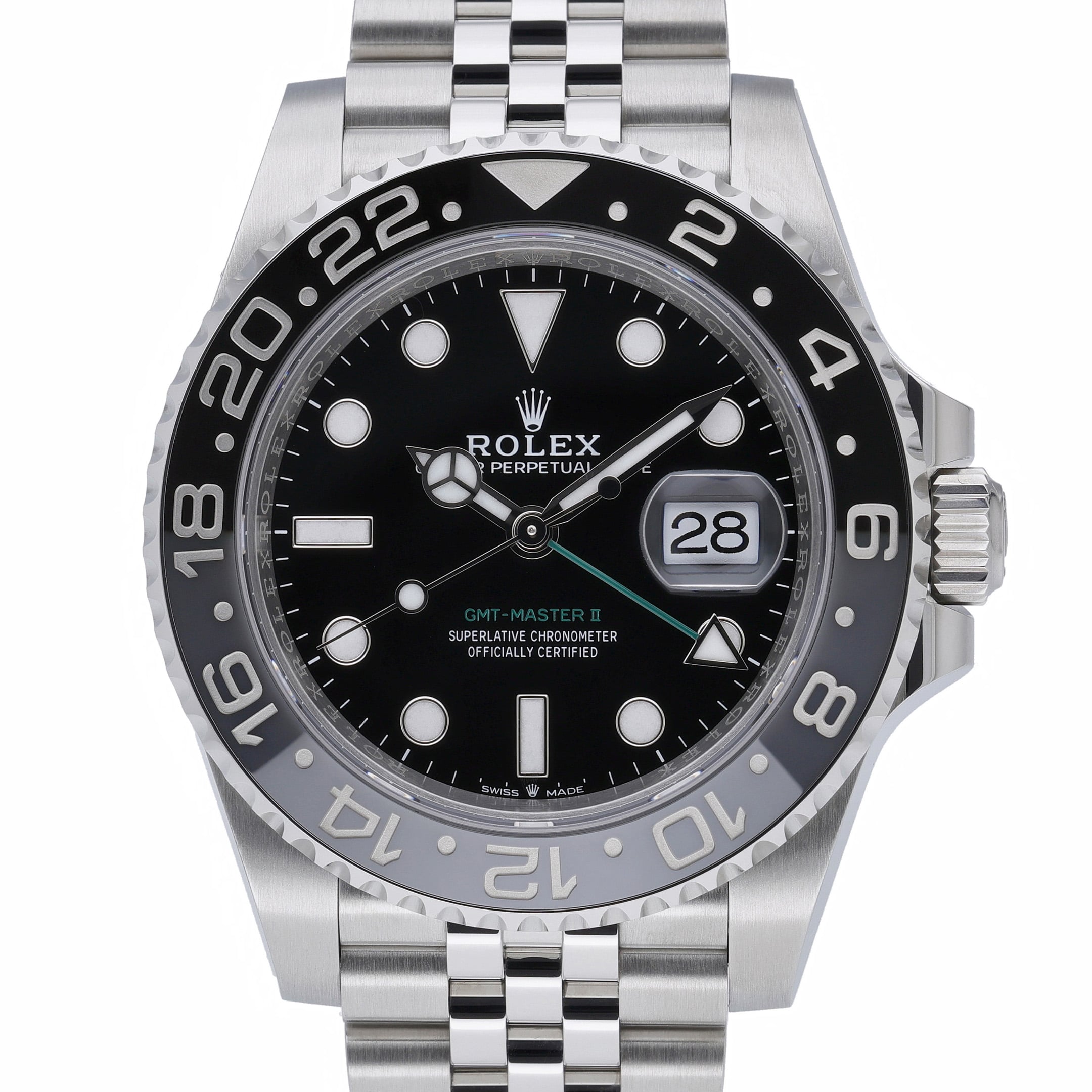 Rolex Gmt Master II 126710GRNR Black Dial at Sonning Vintage Watches