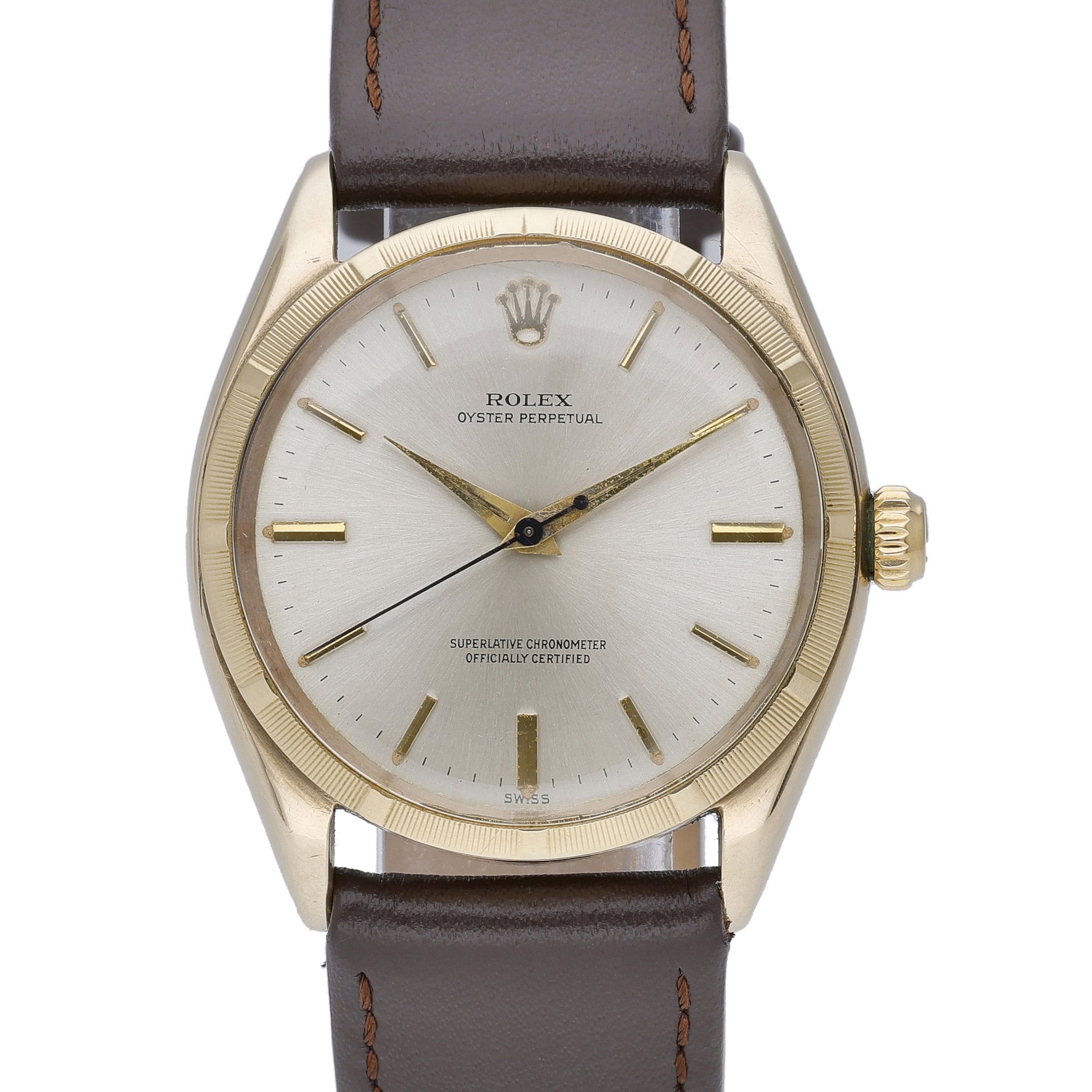 Rolex Oyster Perpetual 1003 Silver Dial at Sonning Vintage Watches