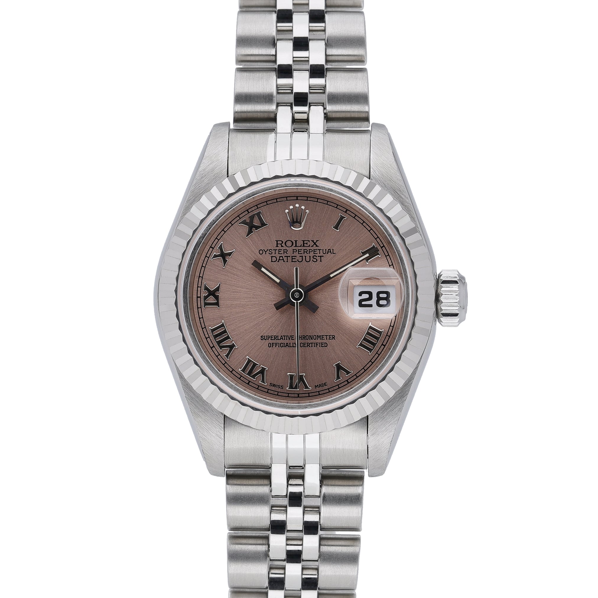 Rolex Datejust 69174 Pink Dial at Sonning Vintage Watches