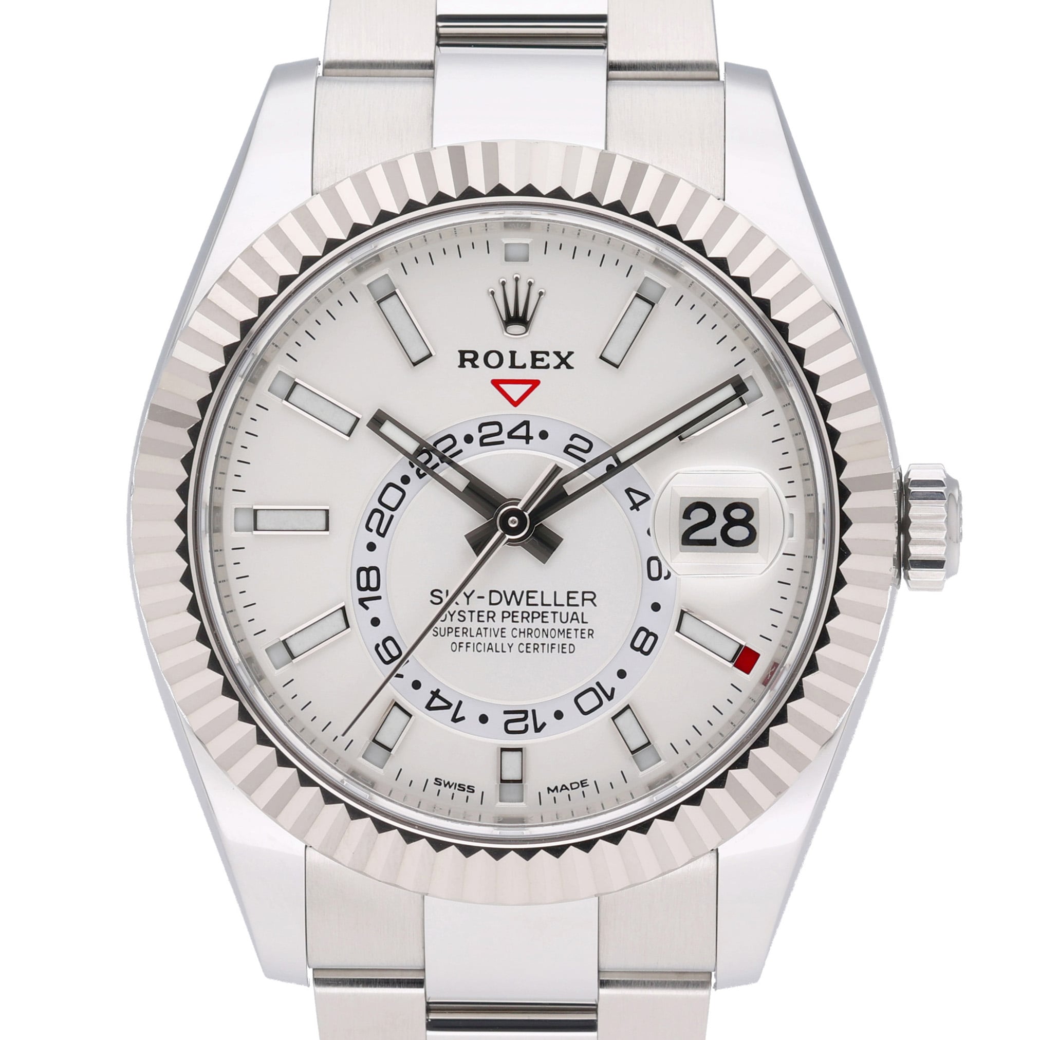 Rolex Sky Dweller  326934 White Dial at Sonning Vintage Watches