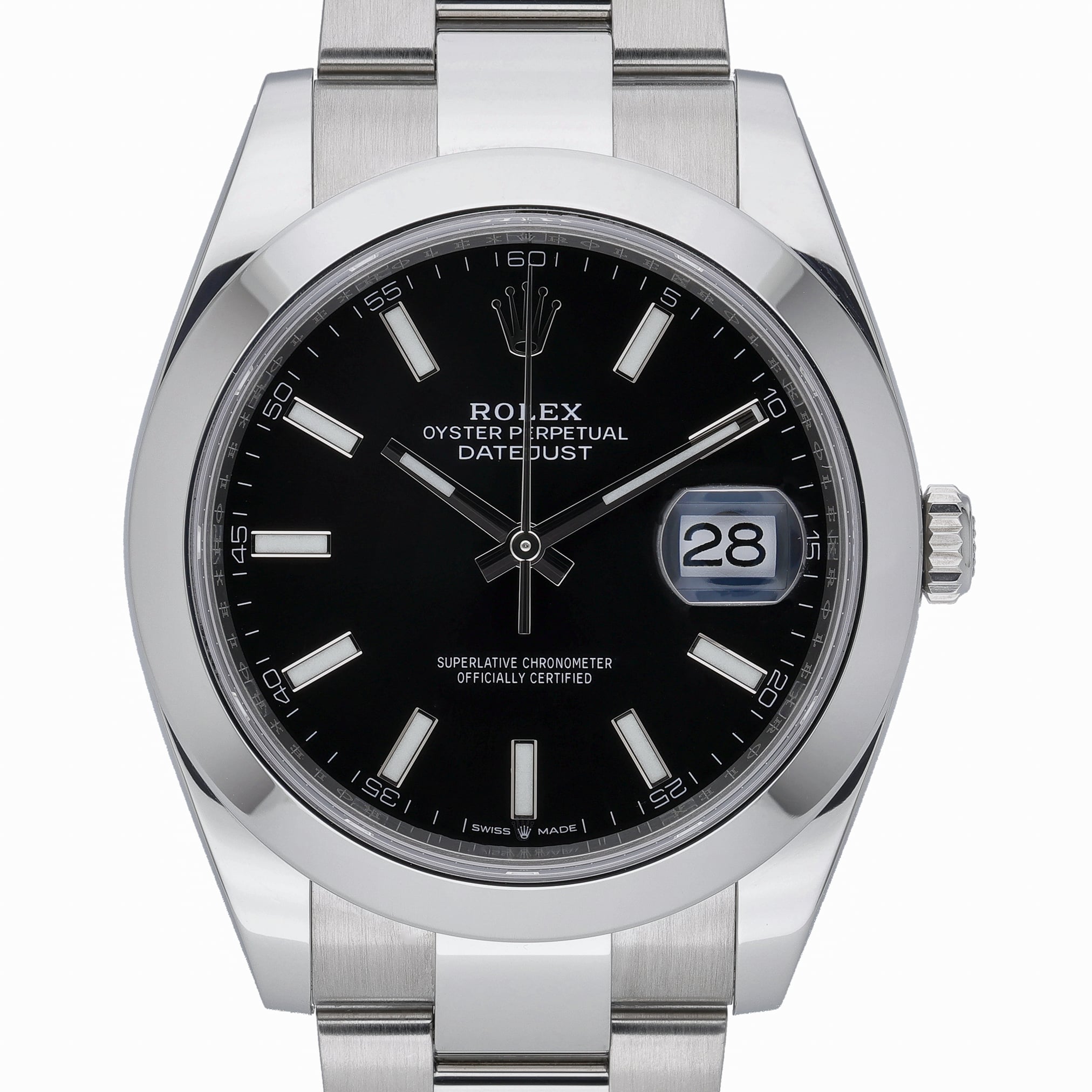 Rolex Datejust 41 126300 Black Dial at Sonning Vintage Watches