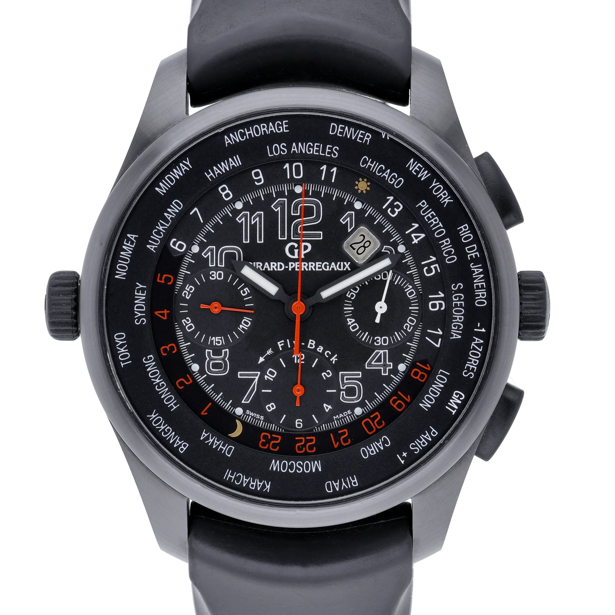 Girard-Perregaux Ww.Tc Dark Night at Sonning Vintage Watches