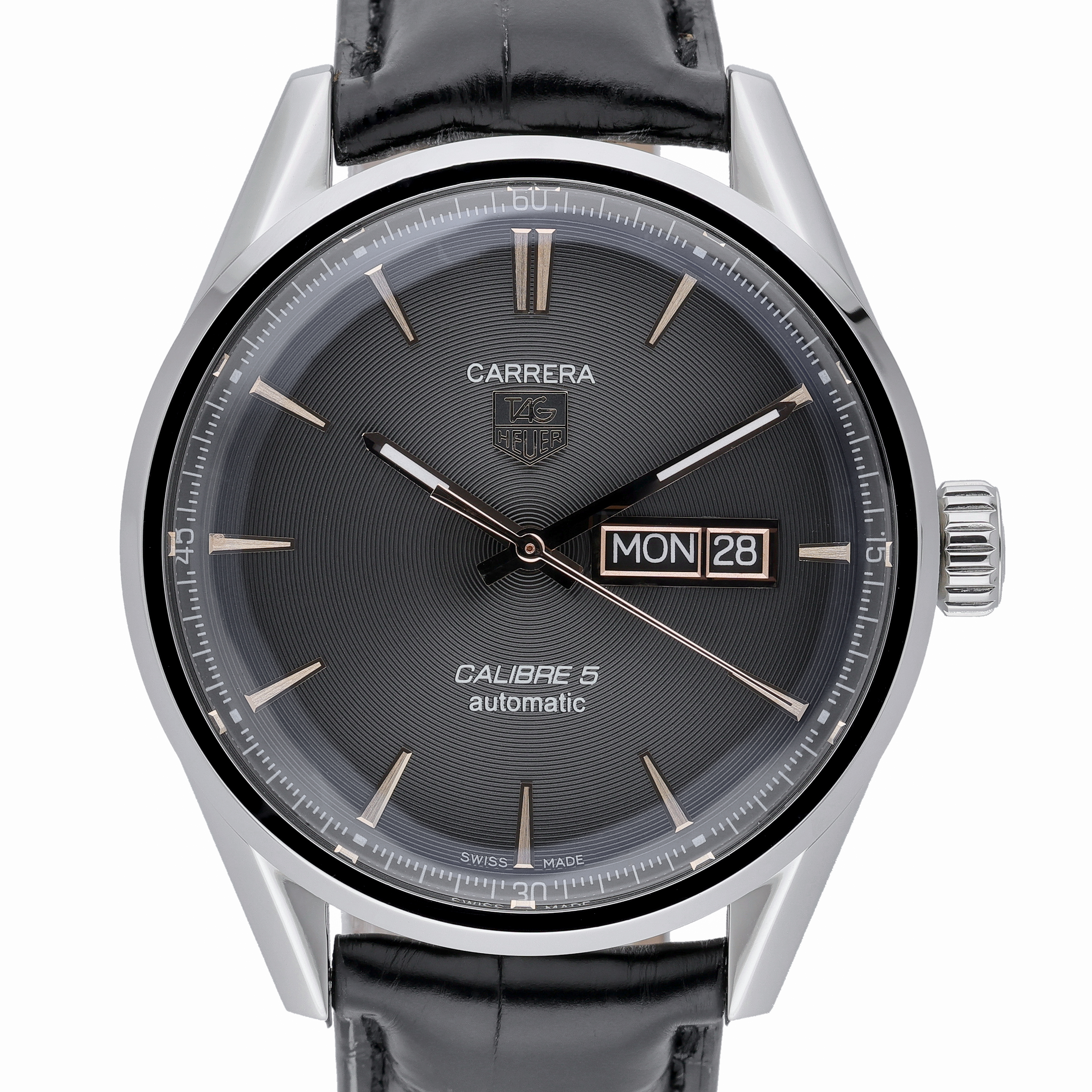 Tag Heuer Carrera WAR201C Black Dial at Sonning Vintage Watches
