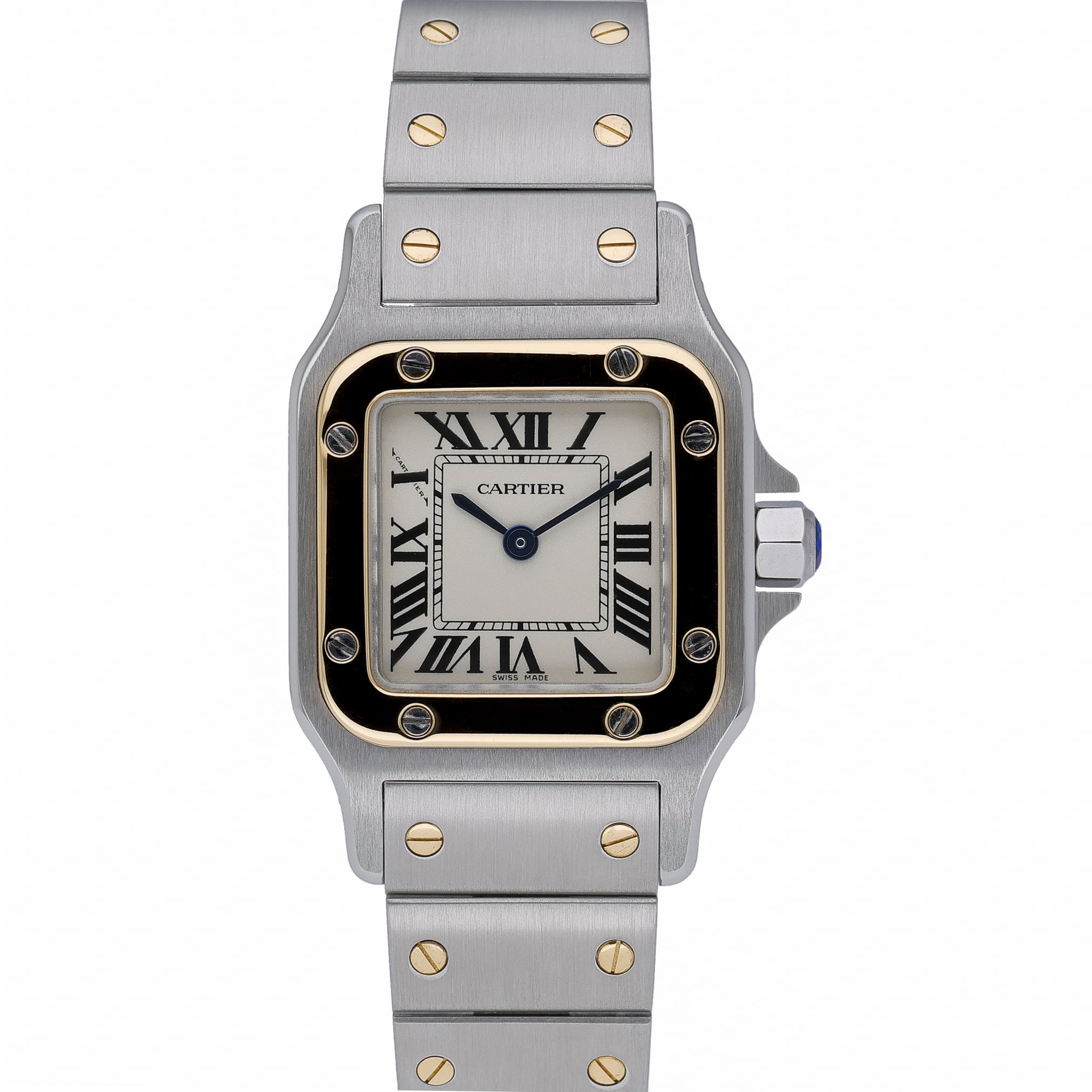 Cartier Santos 1567 White Dial at Sonning Vintage Watches