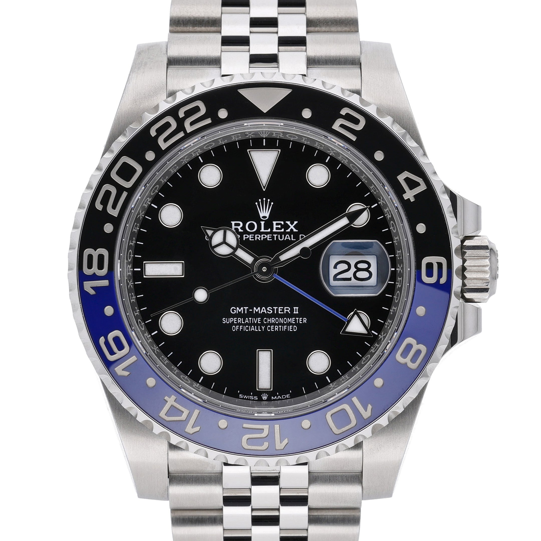 Rolex Gmt-Master II 126710BLNR Black Dial at Sonning Vintage Watches