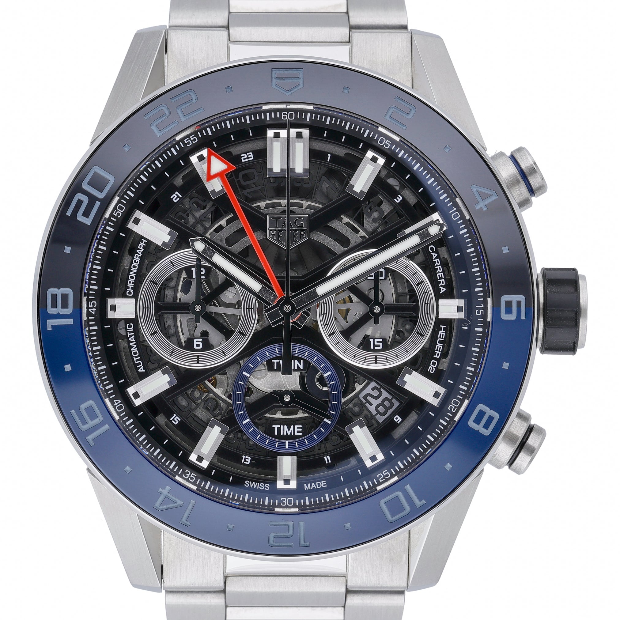 Tag Heuer Carrera Chronograph CBG2A1Z.BA0658 Black Dial at Sonning Vintage Watches
