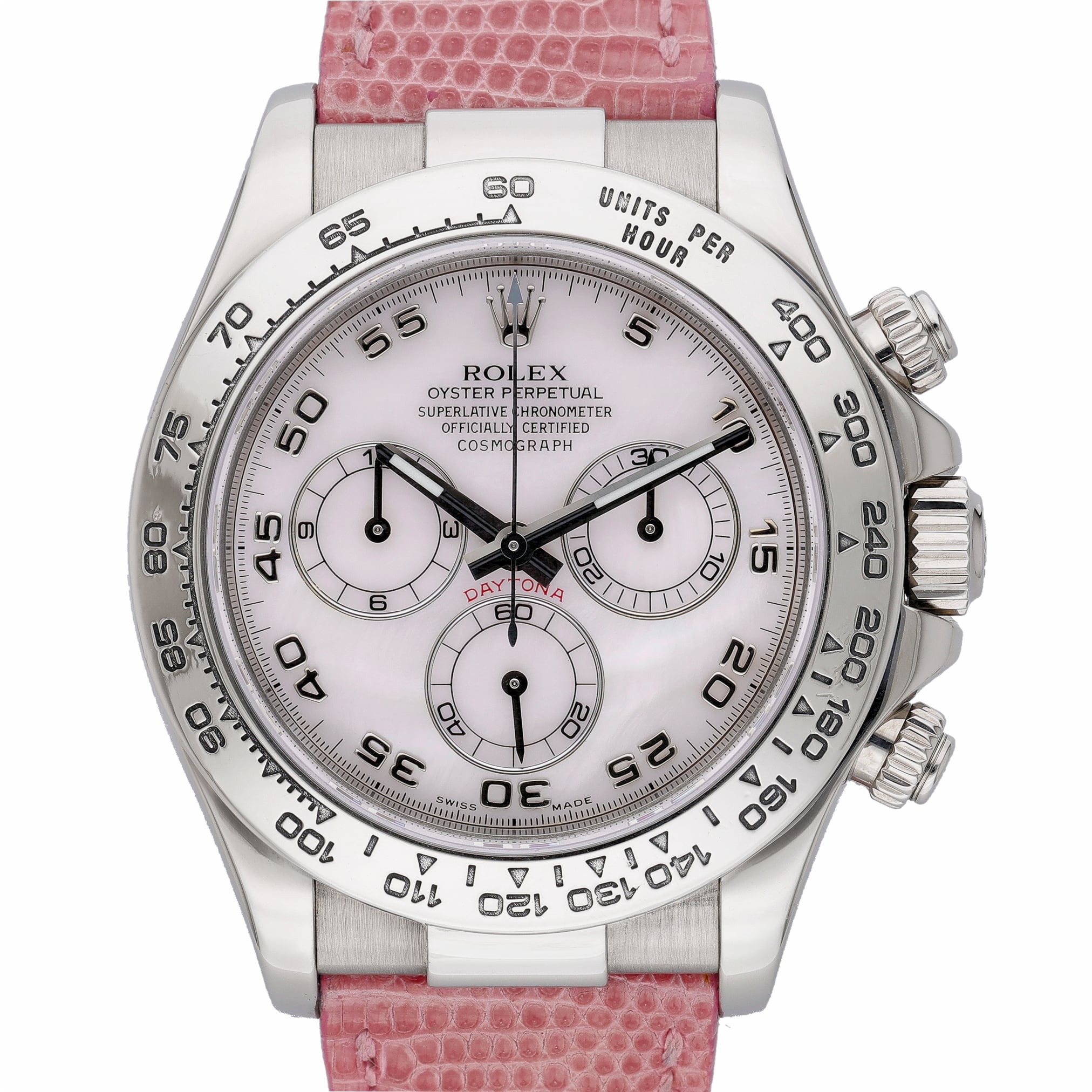 Rolex Daytona 116519 Pink MOP Dial at Sonning Vintage Watches