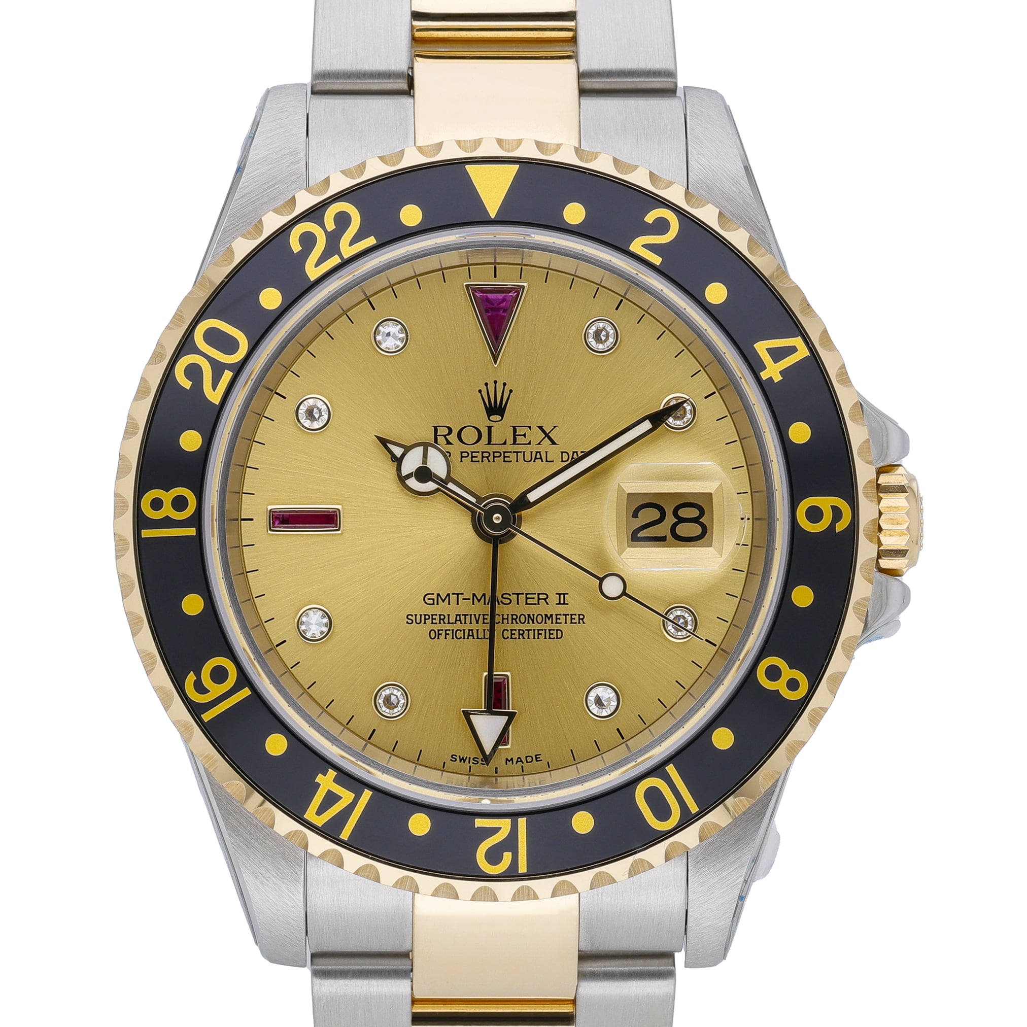 Rolex Gmt-Master II 16713 Champagne Dial at Sonning Vintage Watches