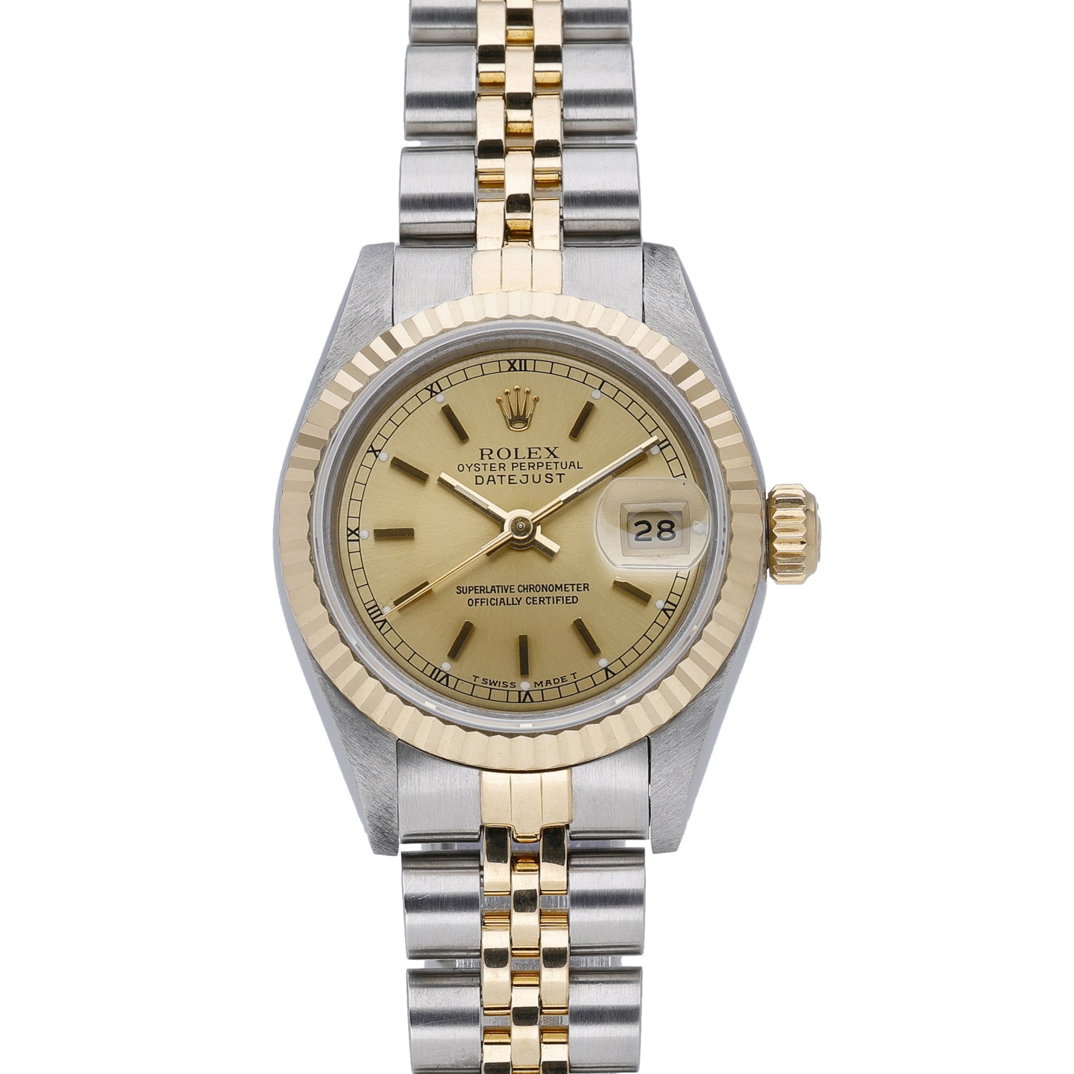 Rolex Datejust 69173 Champagne Dial at Sonning Vintage Watches