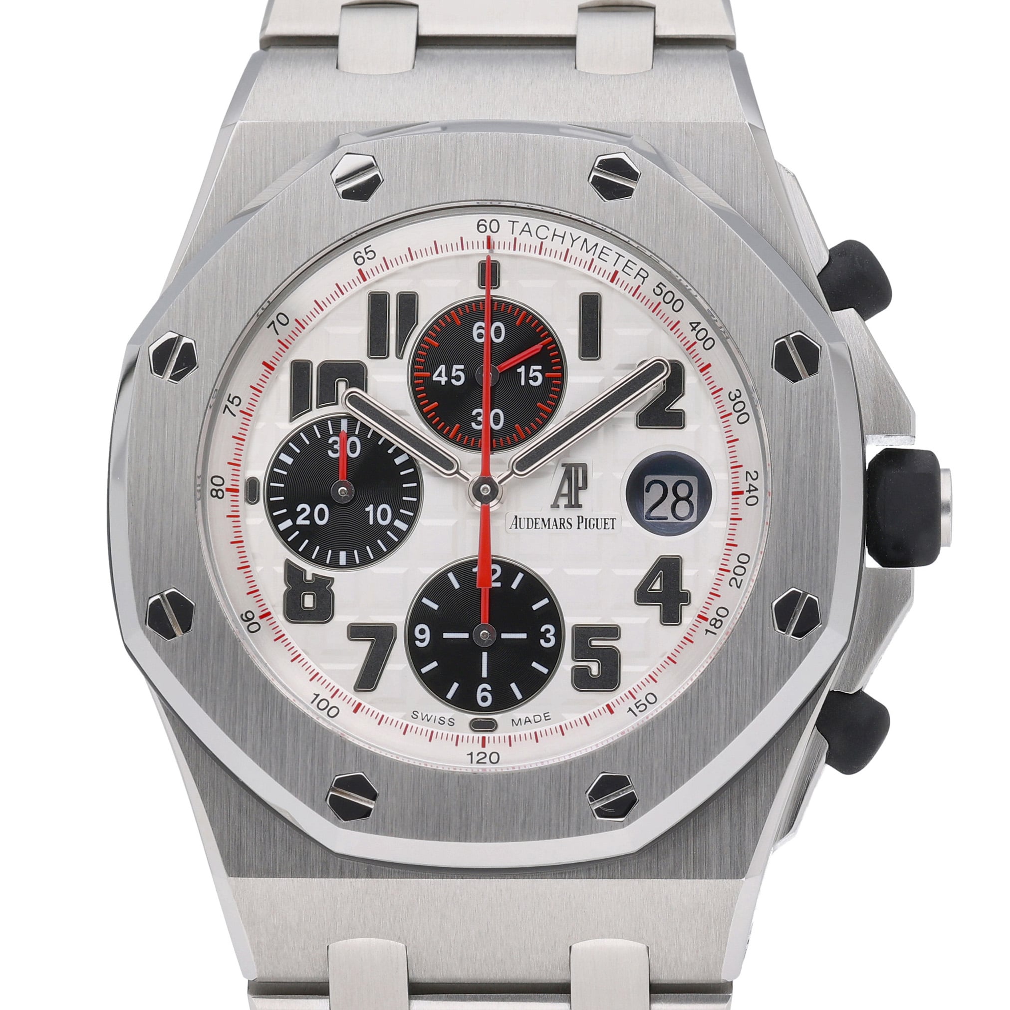 Audemars Piguet Royal Oak Offshore  26170ST.OO.1000ST.01 White Dial at Sonning Vintage Watches