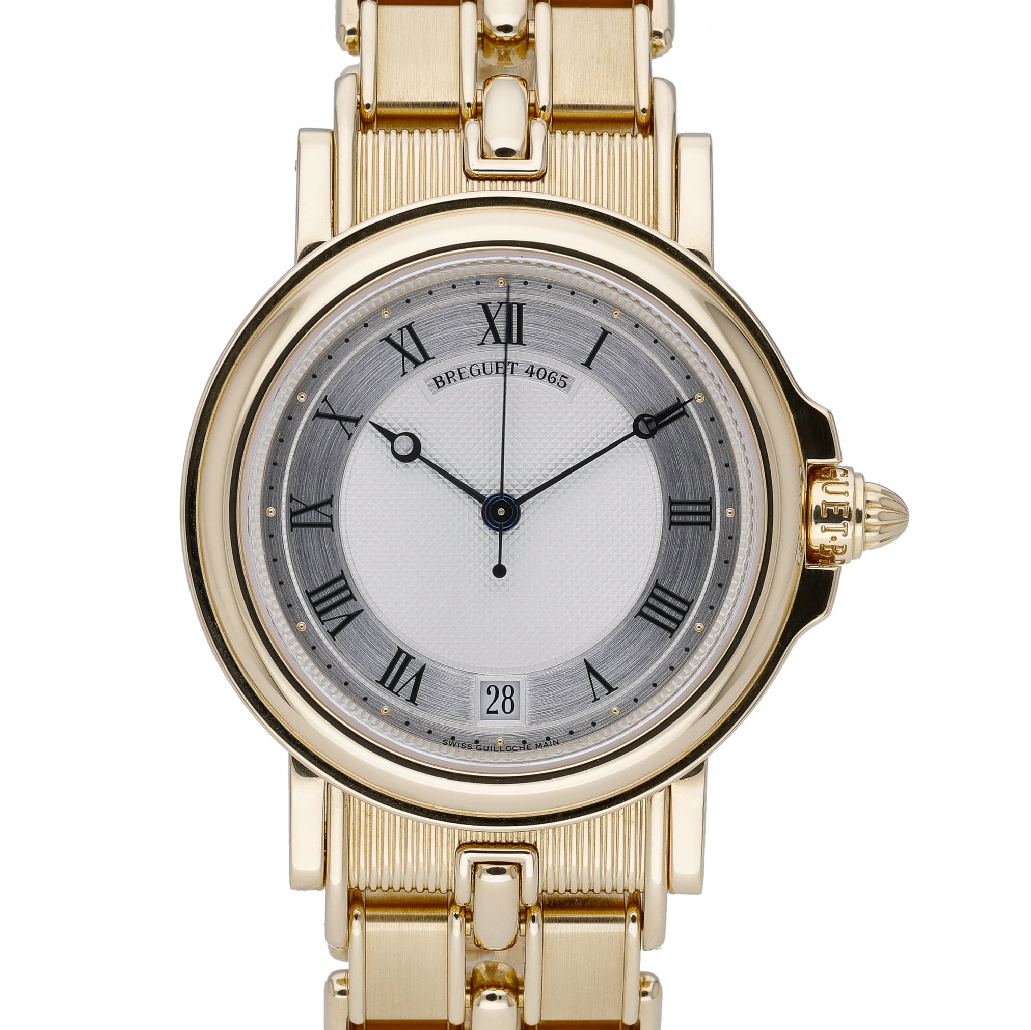 Breguet Marine 4065G Silver Dial at Sonning Vintage Watches