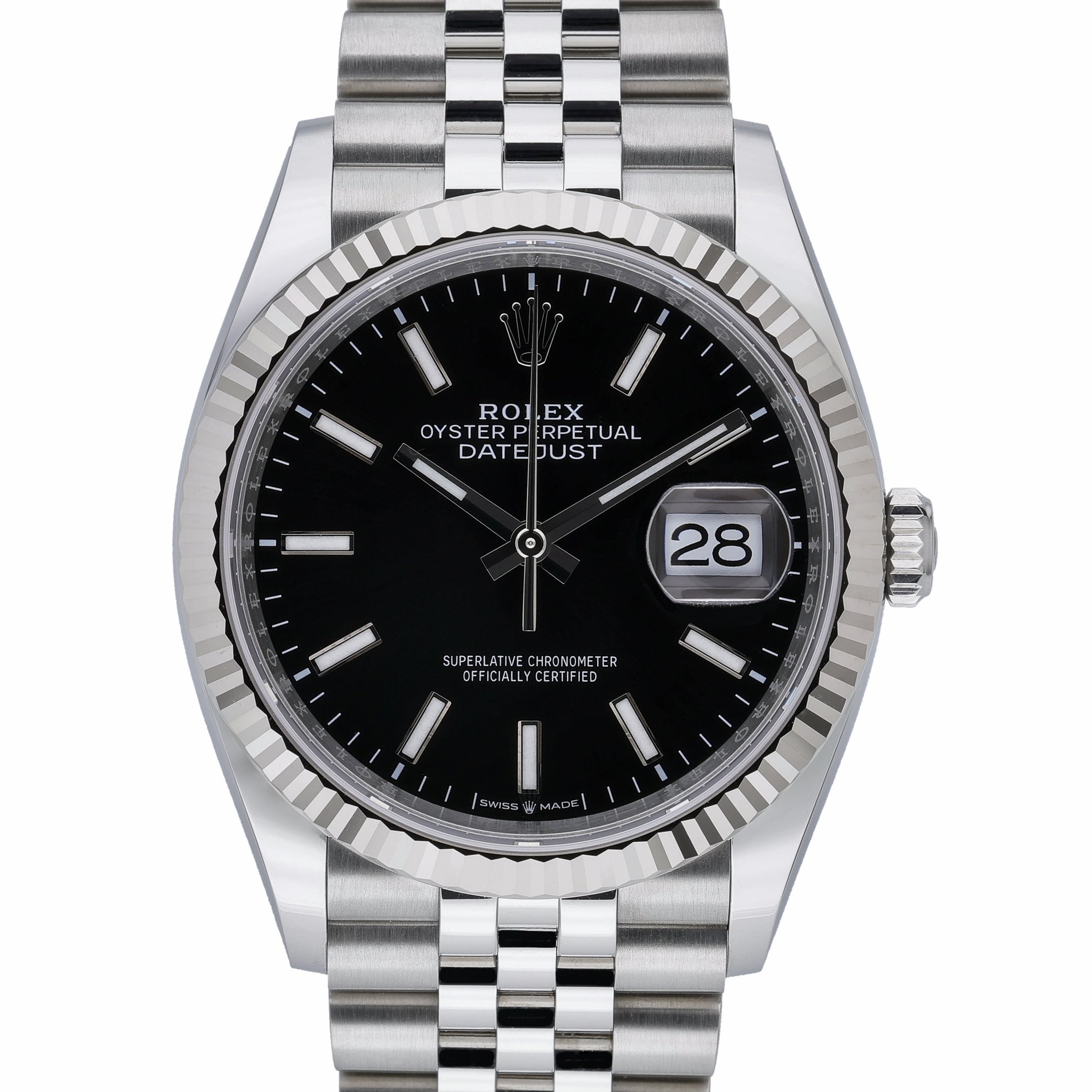 Rolex Datejust 126234 Black Dial at Sonning Vintage Watches
