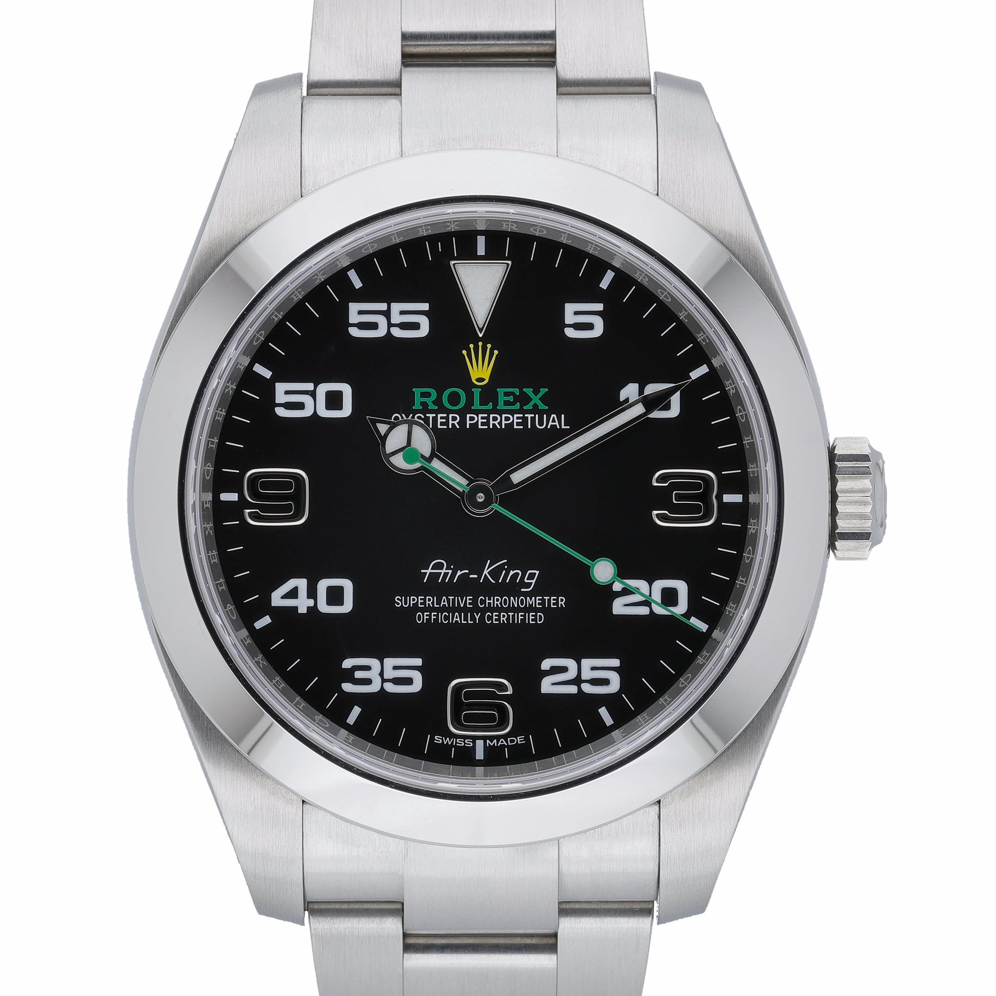 Rolex Air King 116900 Black Dial at Sonning Vintage Watches