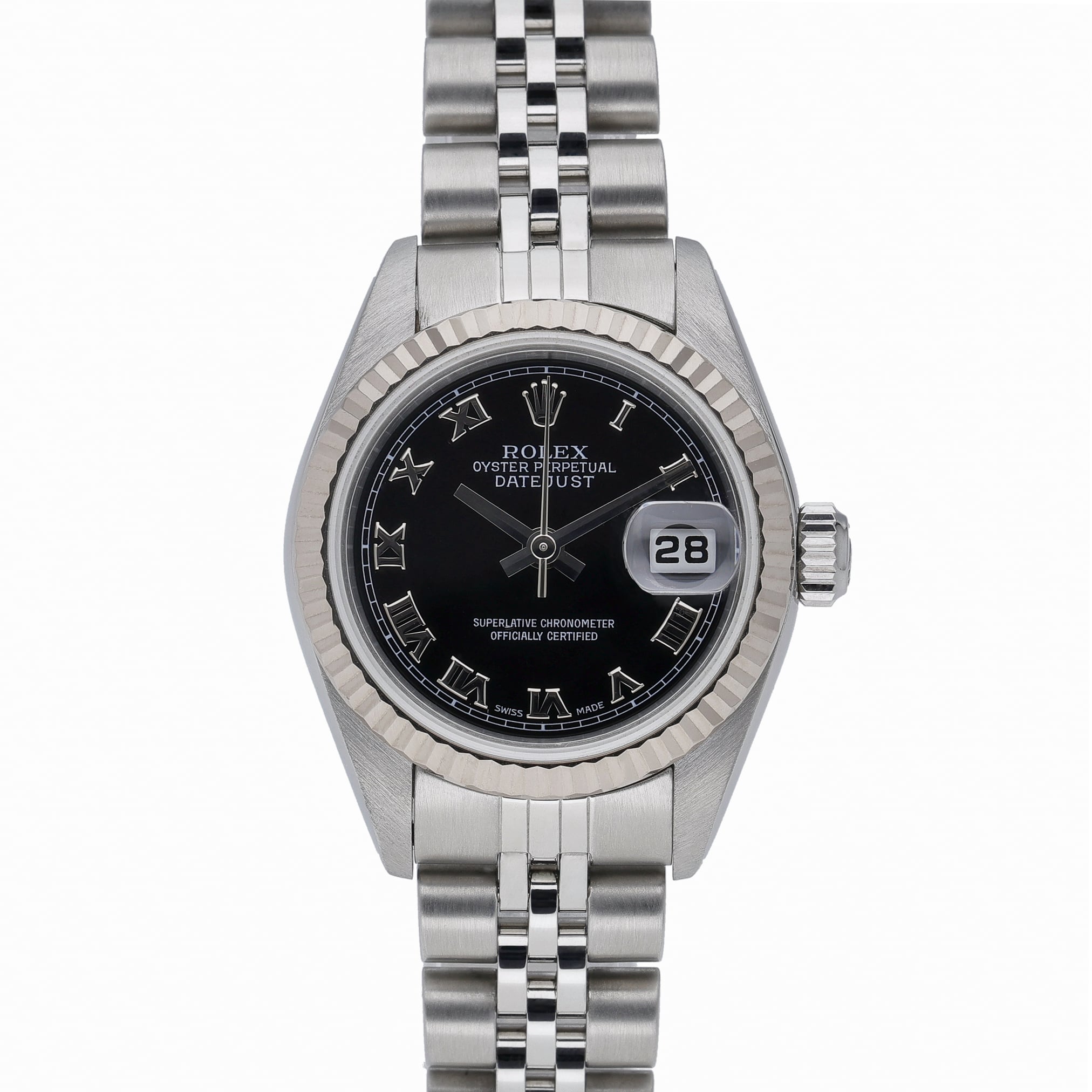 Rolex Datejust 79174 Black Dial at Sonning Vintage Watches