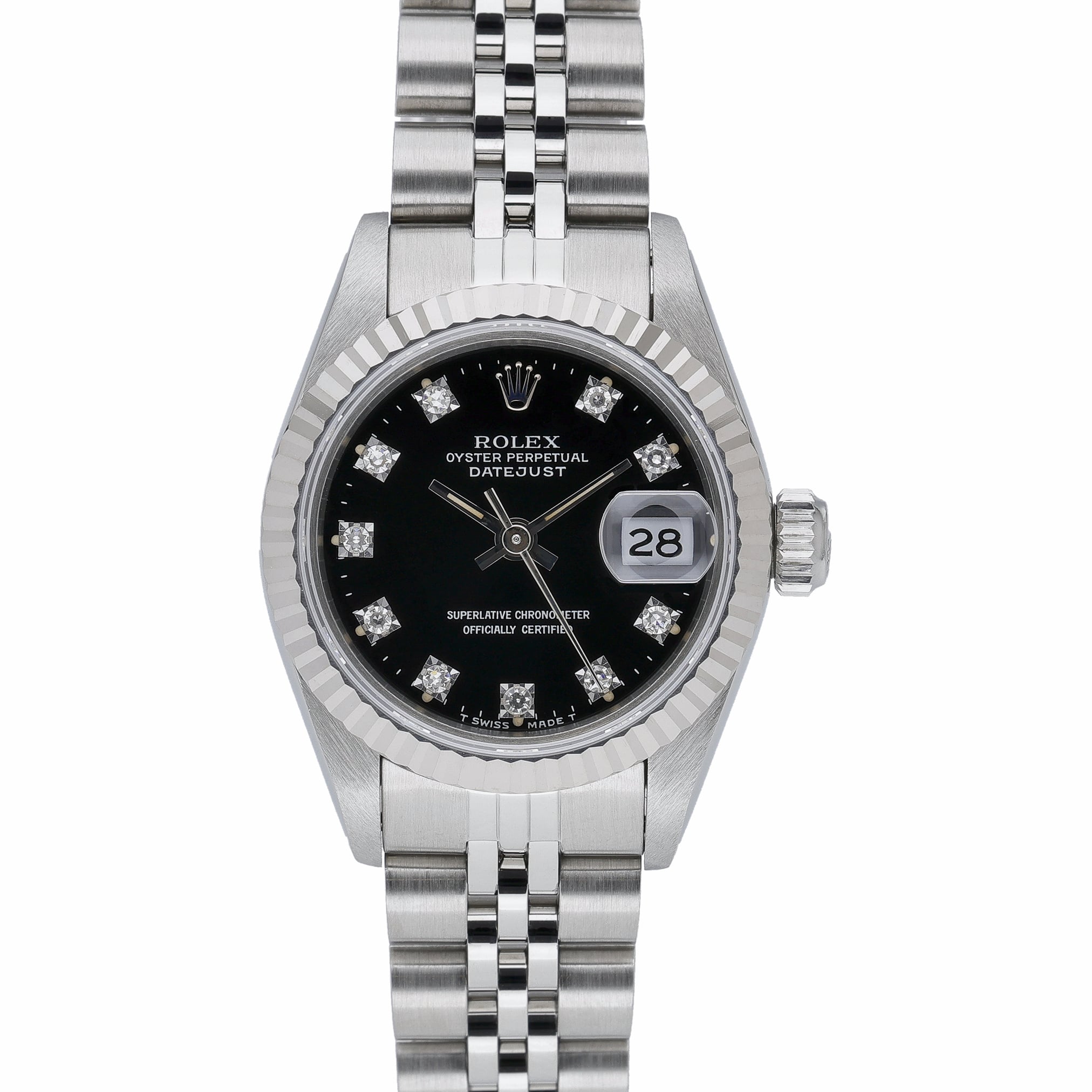 Rolex Datejust 69174 Black Dial at Sonning Vintage Watches