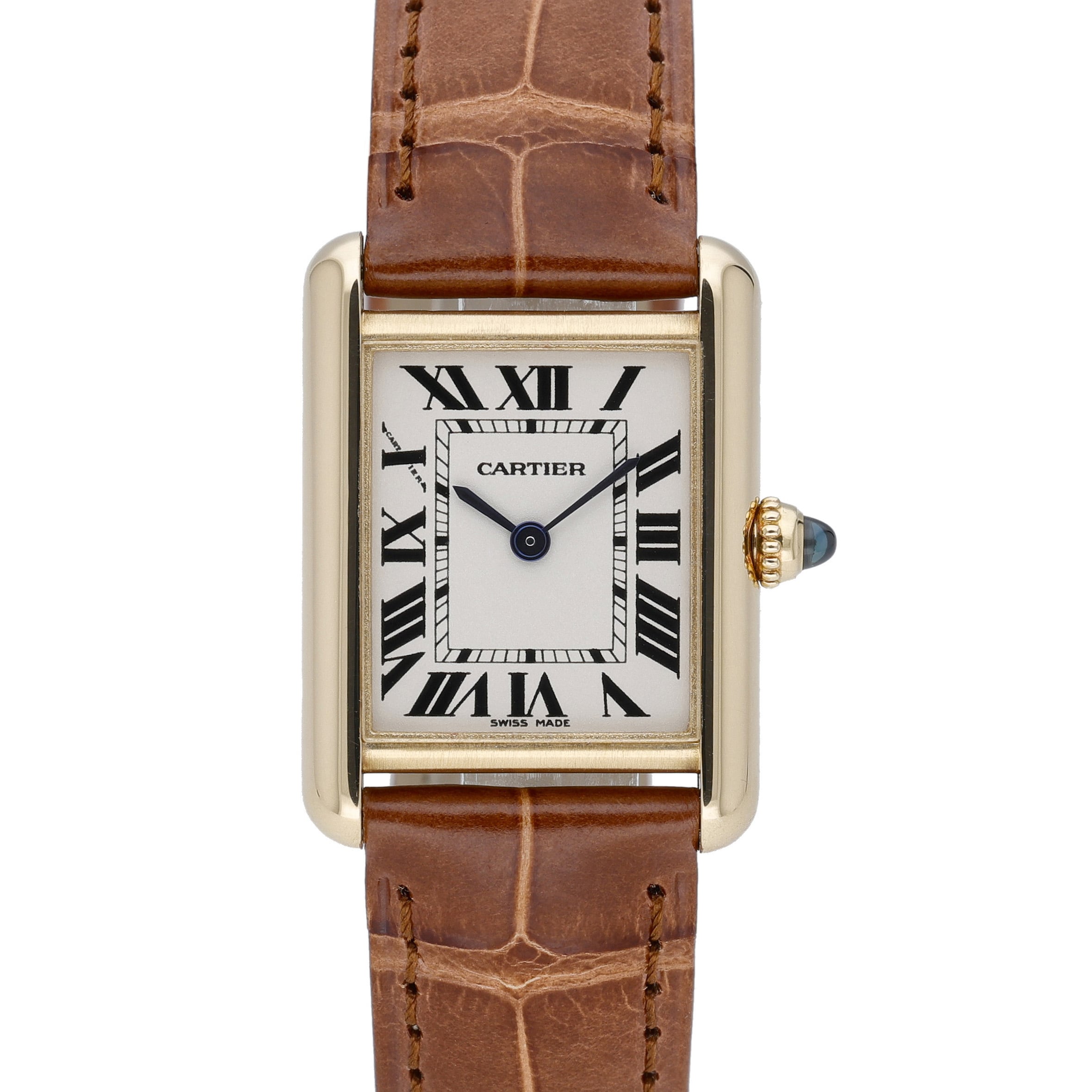 Cartier Tank Louis Cartier 2442 White Dial at Sonning Vintage Watches
