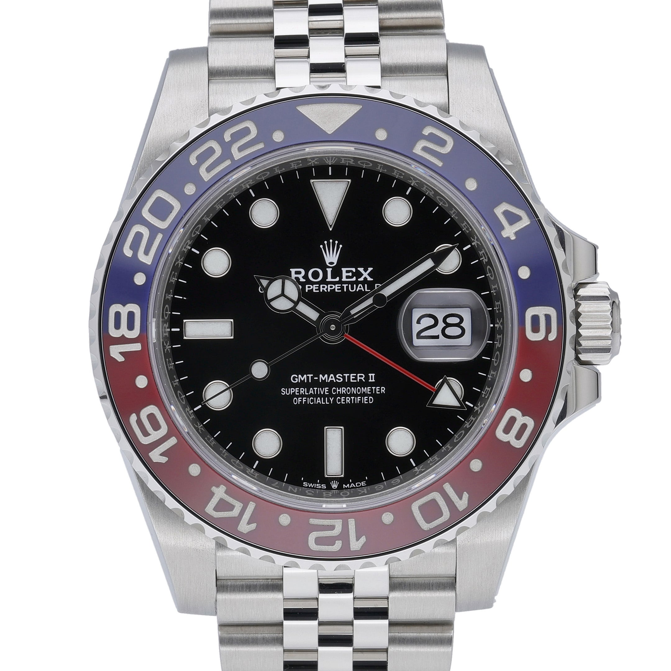 Rolex Gmt-Master II 126710BLRO Black Dial at Sonning Vintage Watches