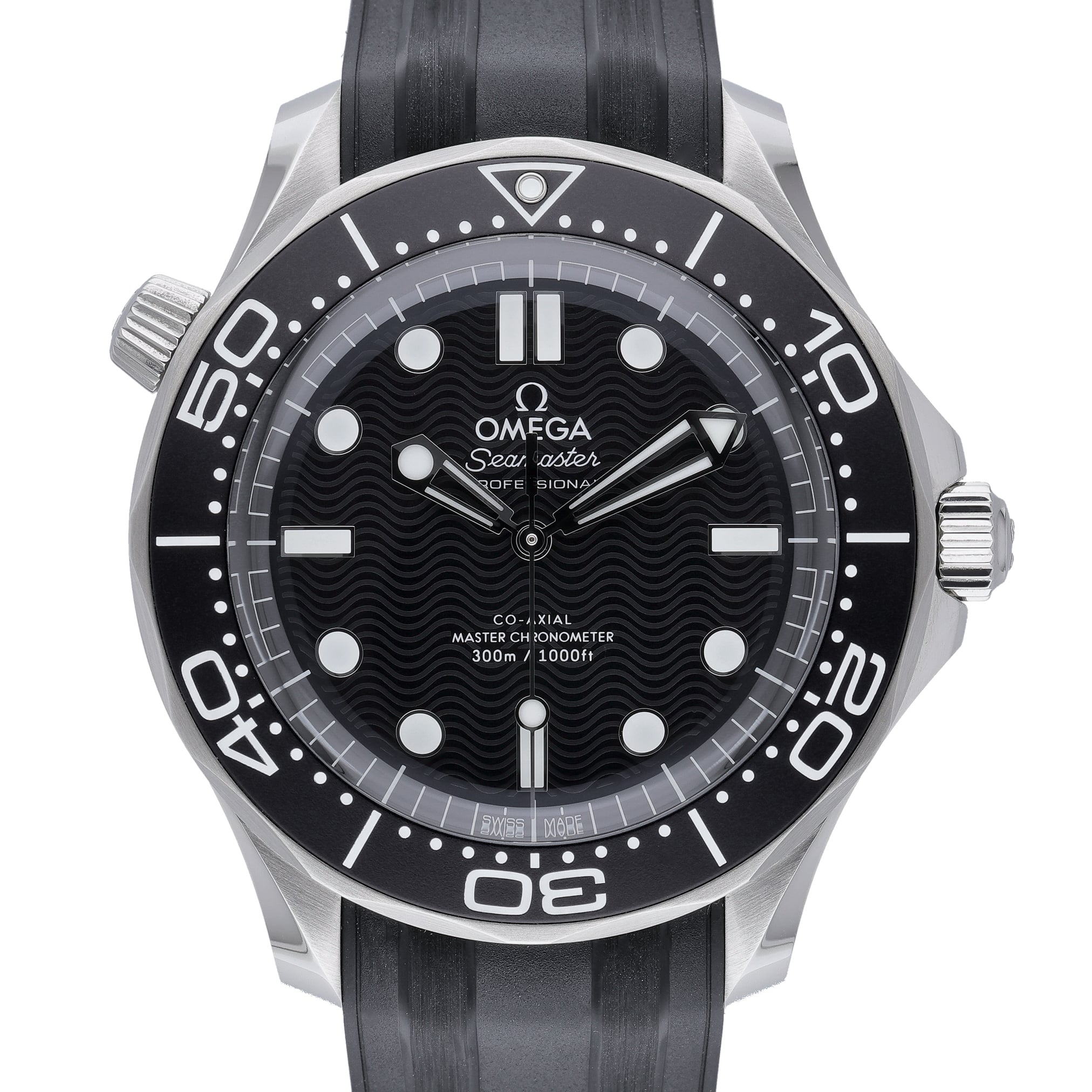 Omega Seamaster Diver 300M  210.32.42.20.01.003 Black Dial at Sonning Vintage Watches