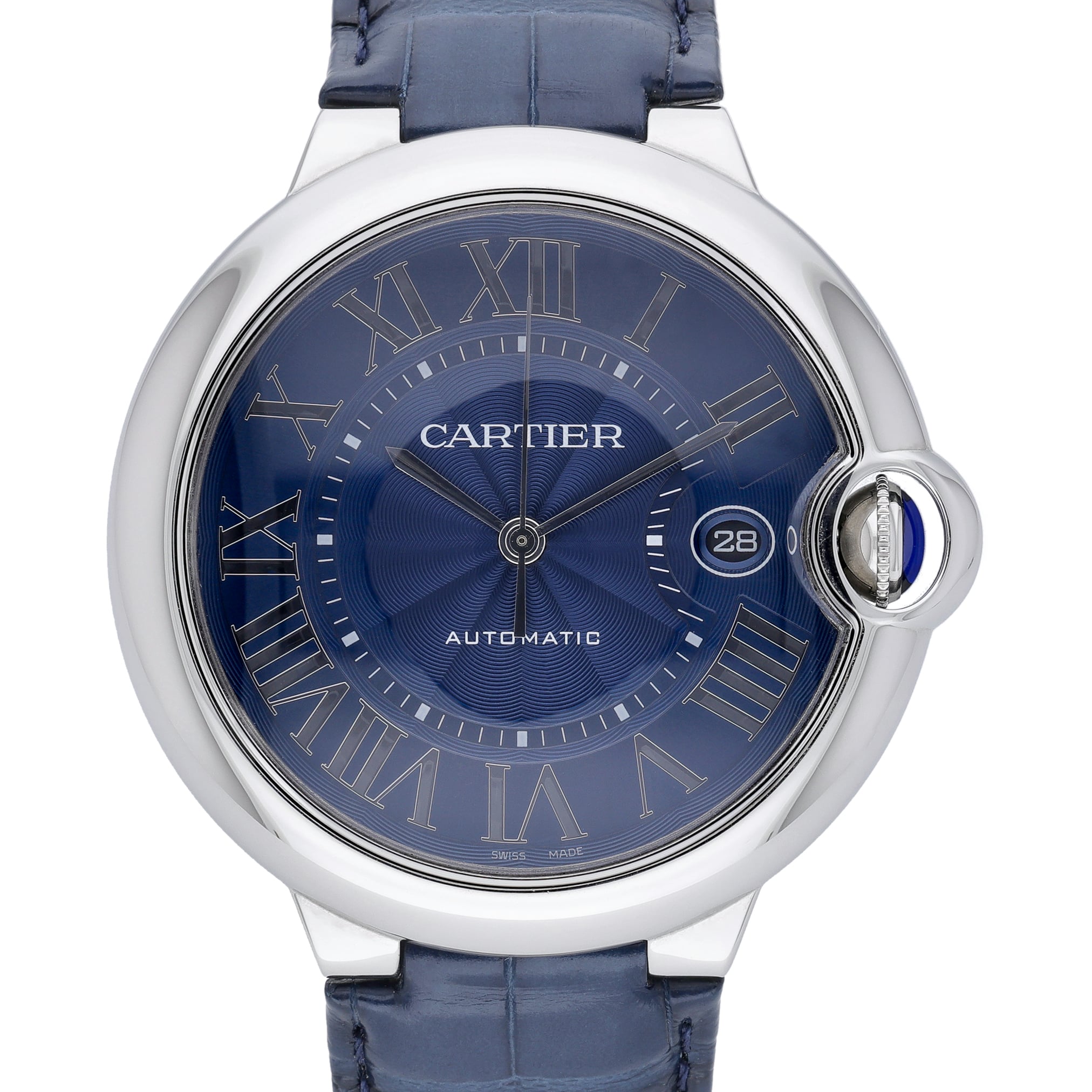 Cartier Ballon Bleu WSBB0027 Blue Dial at Sonning Vintage Watches