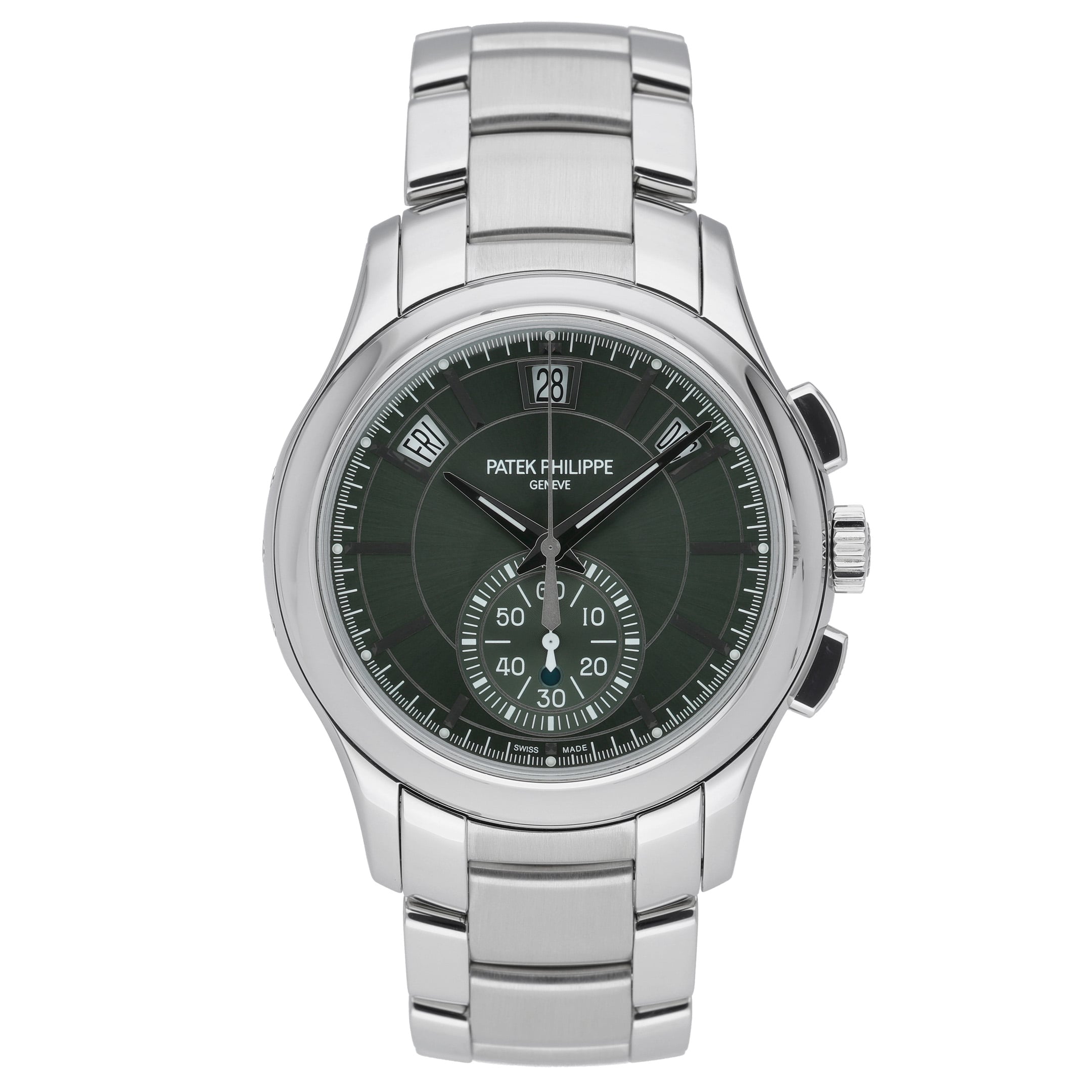 Patek Philippe Annual Calendar  5905/1A-001 Green Dial at Sonning Vintage Watches