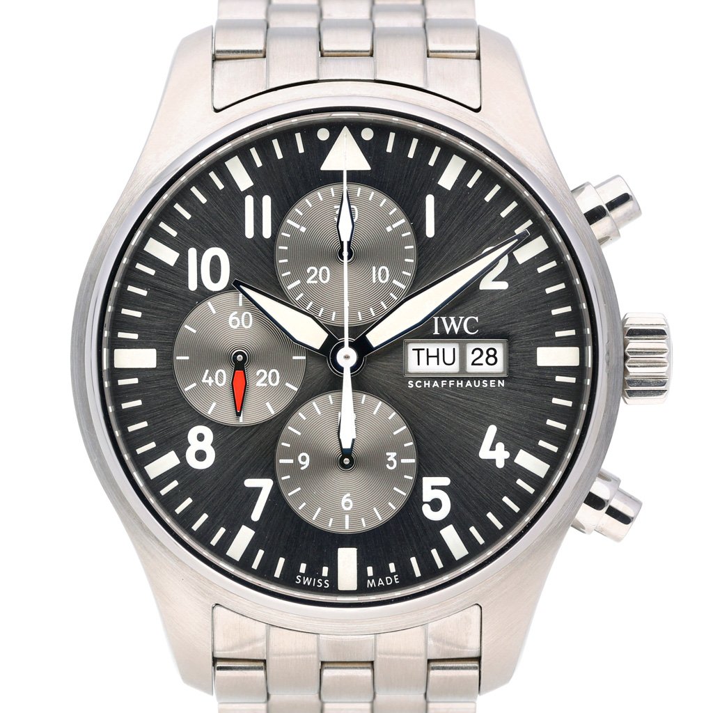 Iwc Pilot Spitfire Chronograph at Sonning Vintage Watches