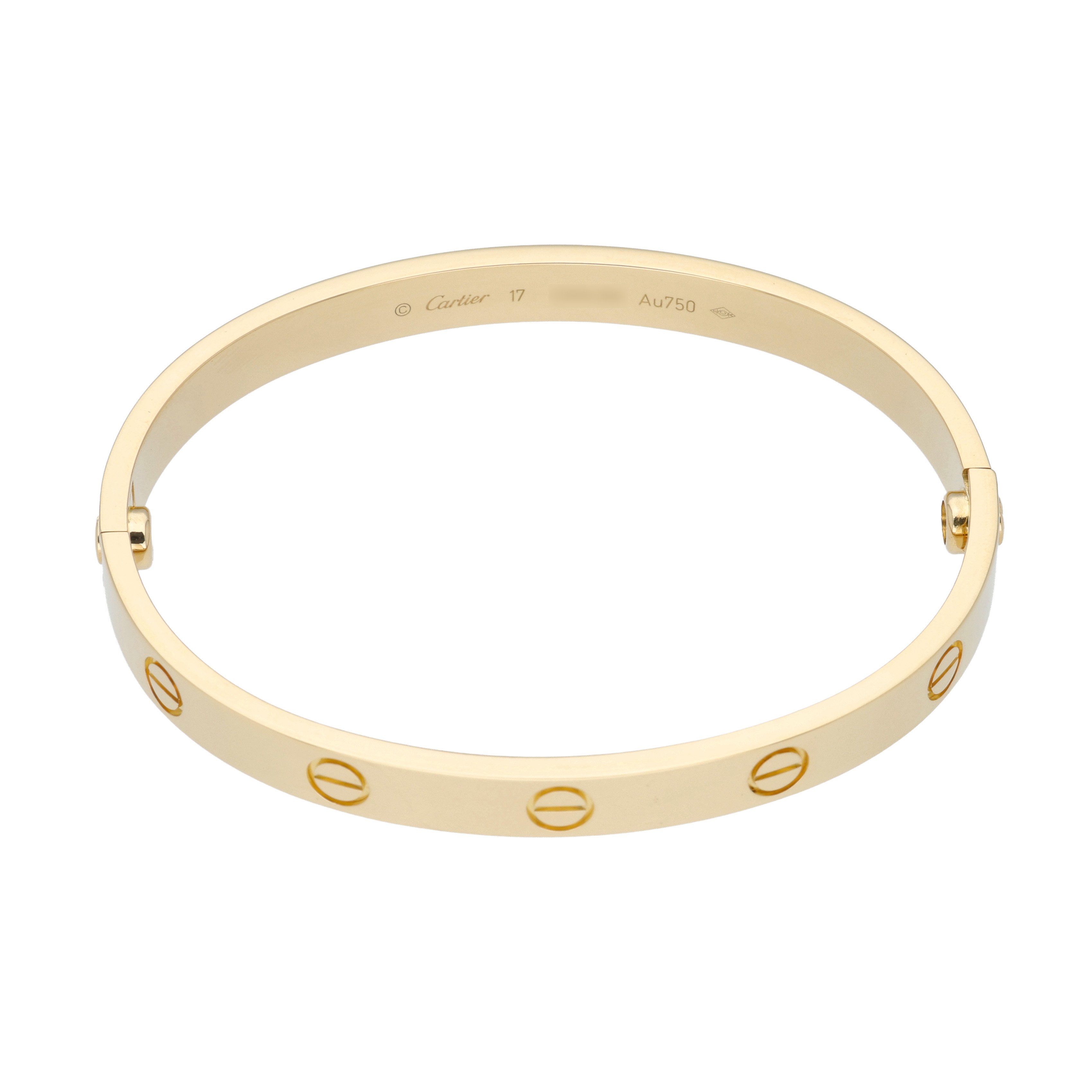 Cartier Love Bracelet Classic Model at Sonning Vintage Watches