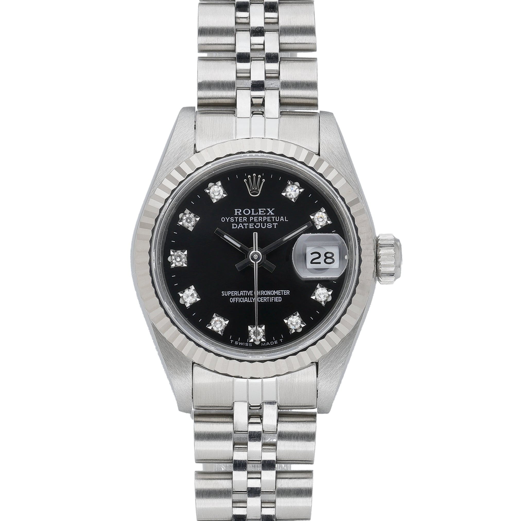 Rolex Datejust 69174 Black Dial at Sonning Vintage Watches