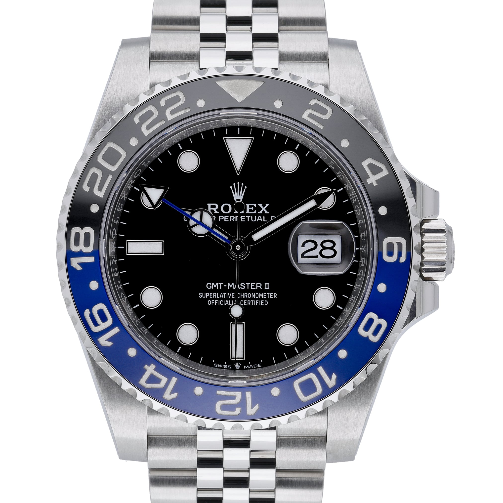 Rolex Gmt Master II 126710BLNR Black Dial at Sonning Vintage Watches