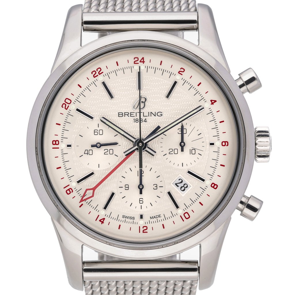 Breitling Transocean Chronograph Gmt at Sonning Vintage Watches