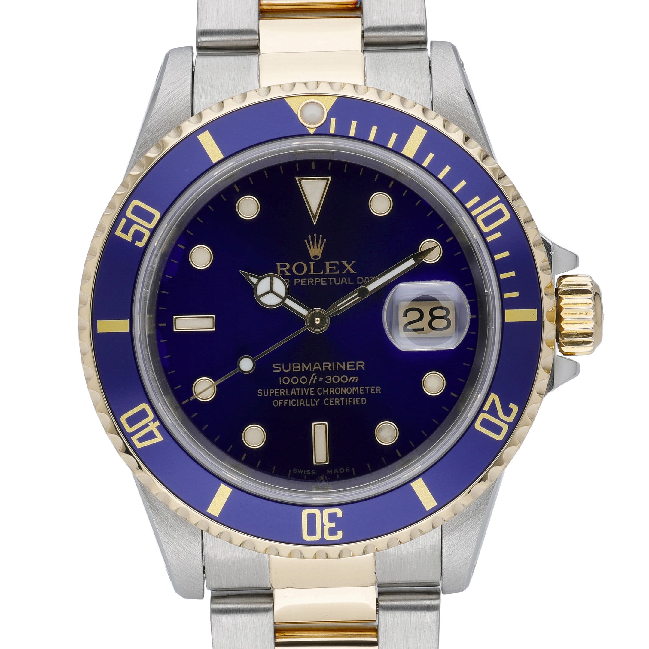 Rolex Submariner 16613 Blue Dial at Sonning Vintage Watches
