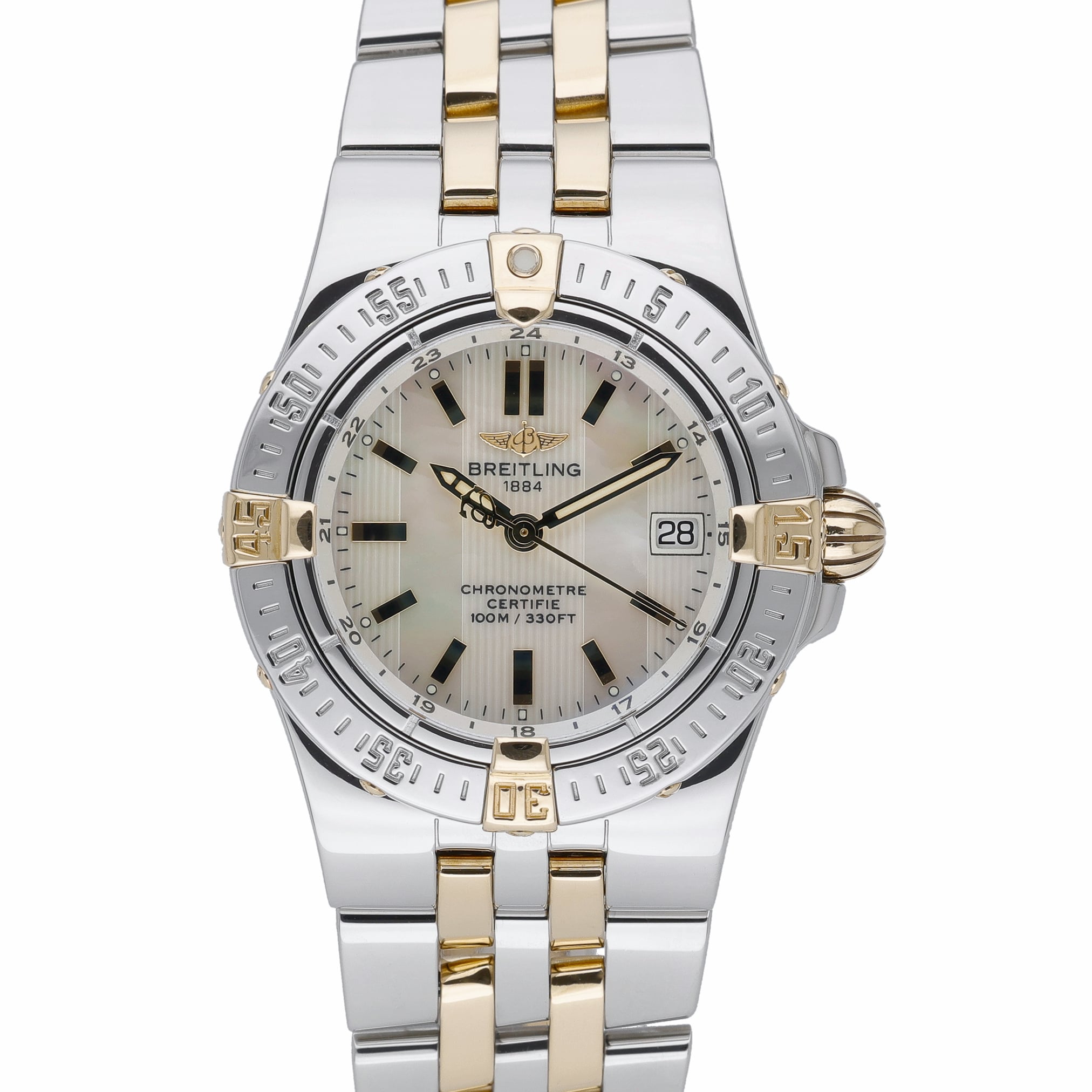 Breitling Starliner B7134012/A601 Mother of Pearl Dial at Sonning Vintage Watches