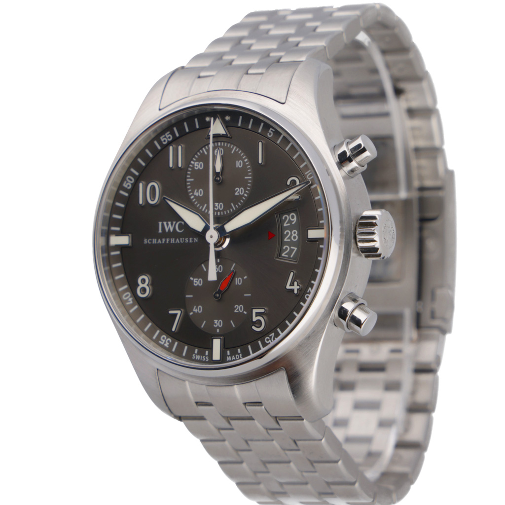 IWC PILOT SPITFIRE CHRONOGRAPH IW387804 SKU: 45091 BQ Watches