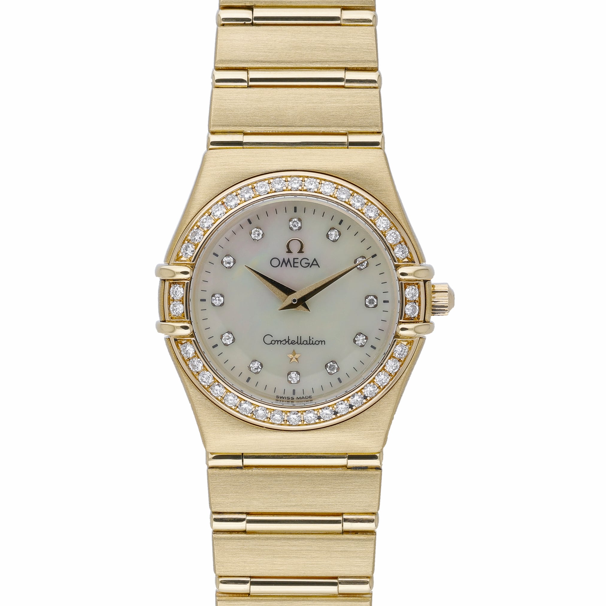 Omega Constellation 895.1201 White MOP Dial at Sonning Vintage Watches