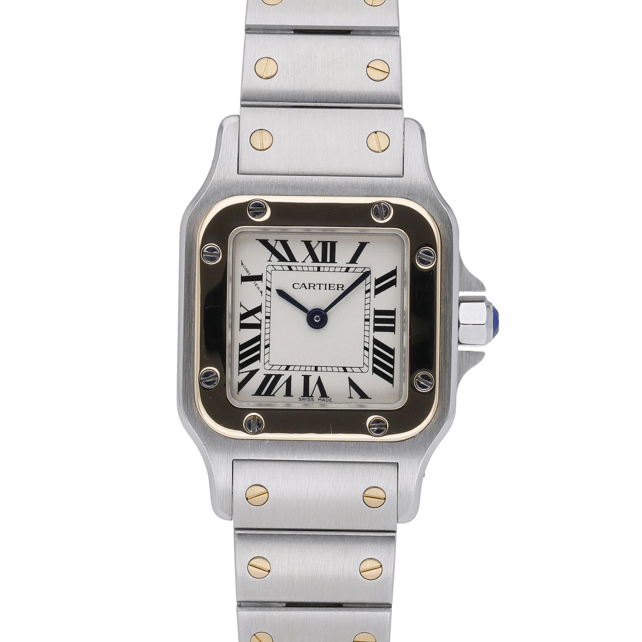 Cartier Santos 1567 White Dial at Sonning Vintage Watches