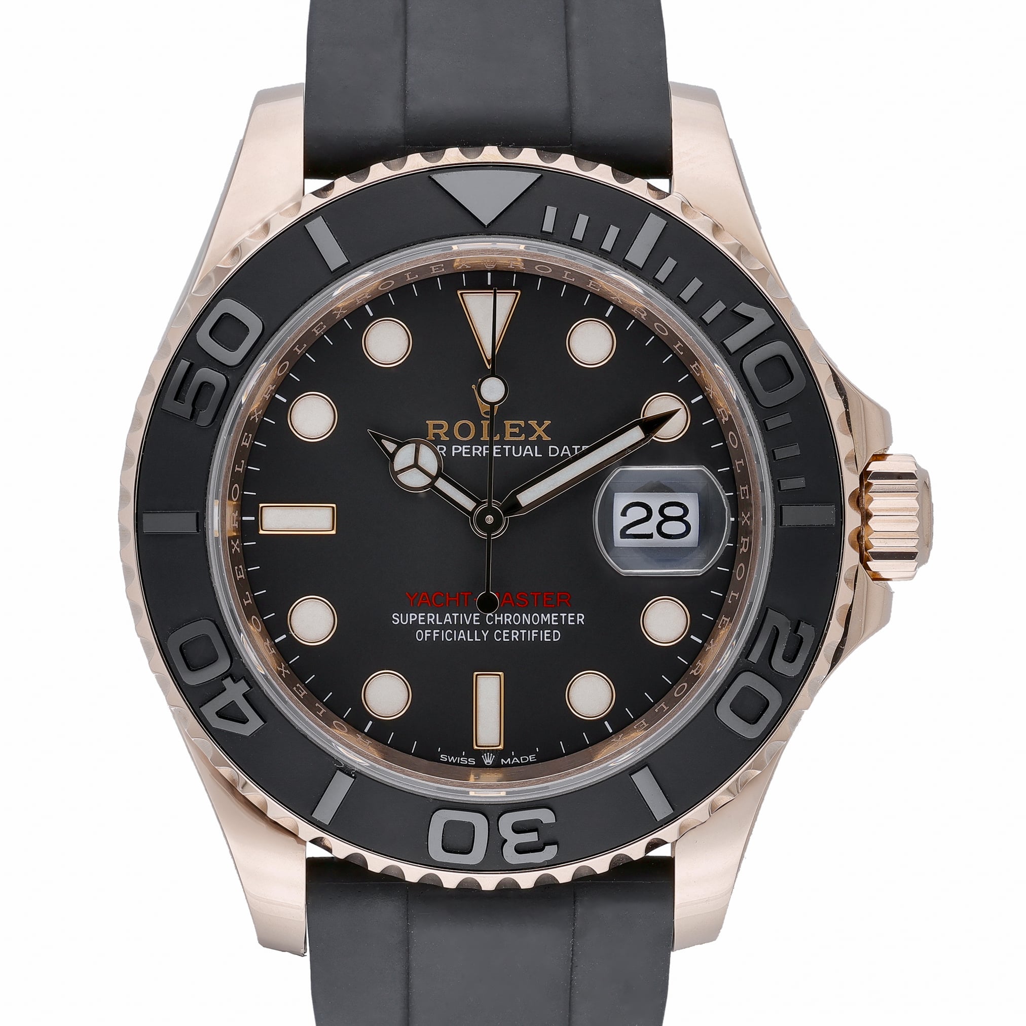 Rolex Yacht-Master 40 126655 Black Dial at Sonning Vintage Watches