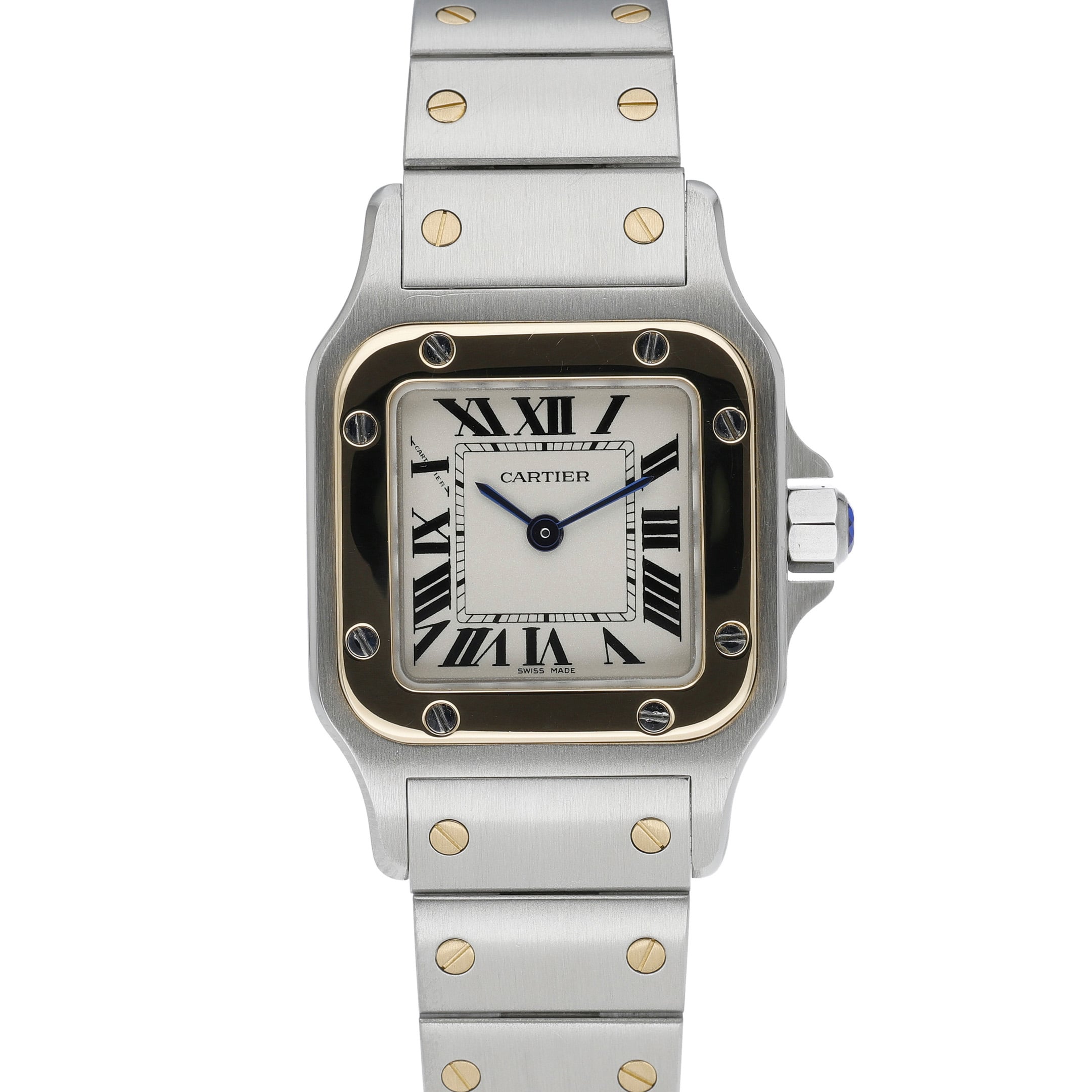 Cartier Santos 1567 White Dial at Sonning Vintage Watches