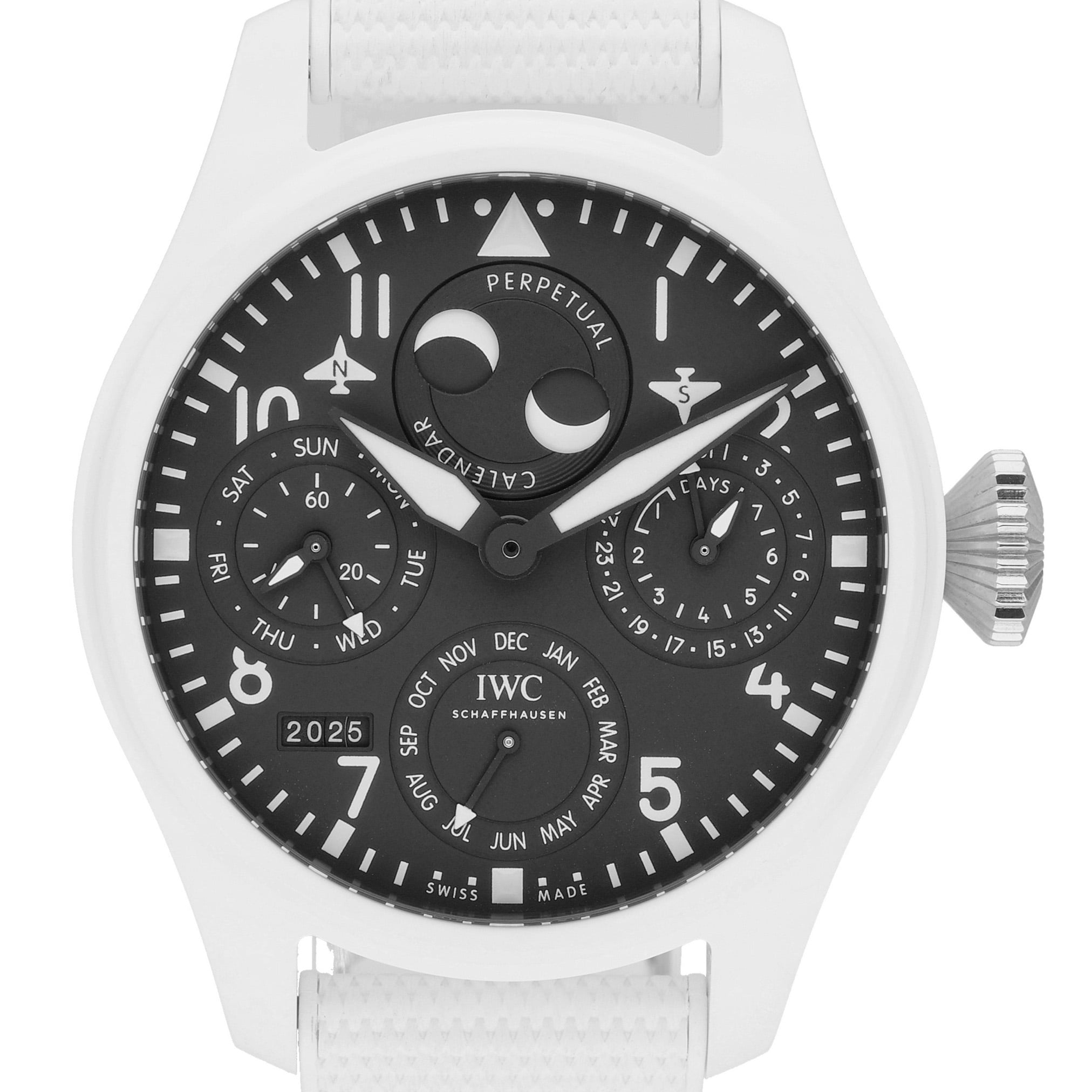 Iwc Big Pilot Top Gun IW503008 Black Dial at Sonning Vintage Watches