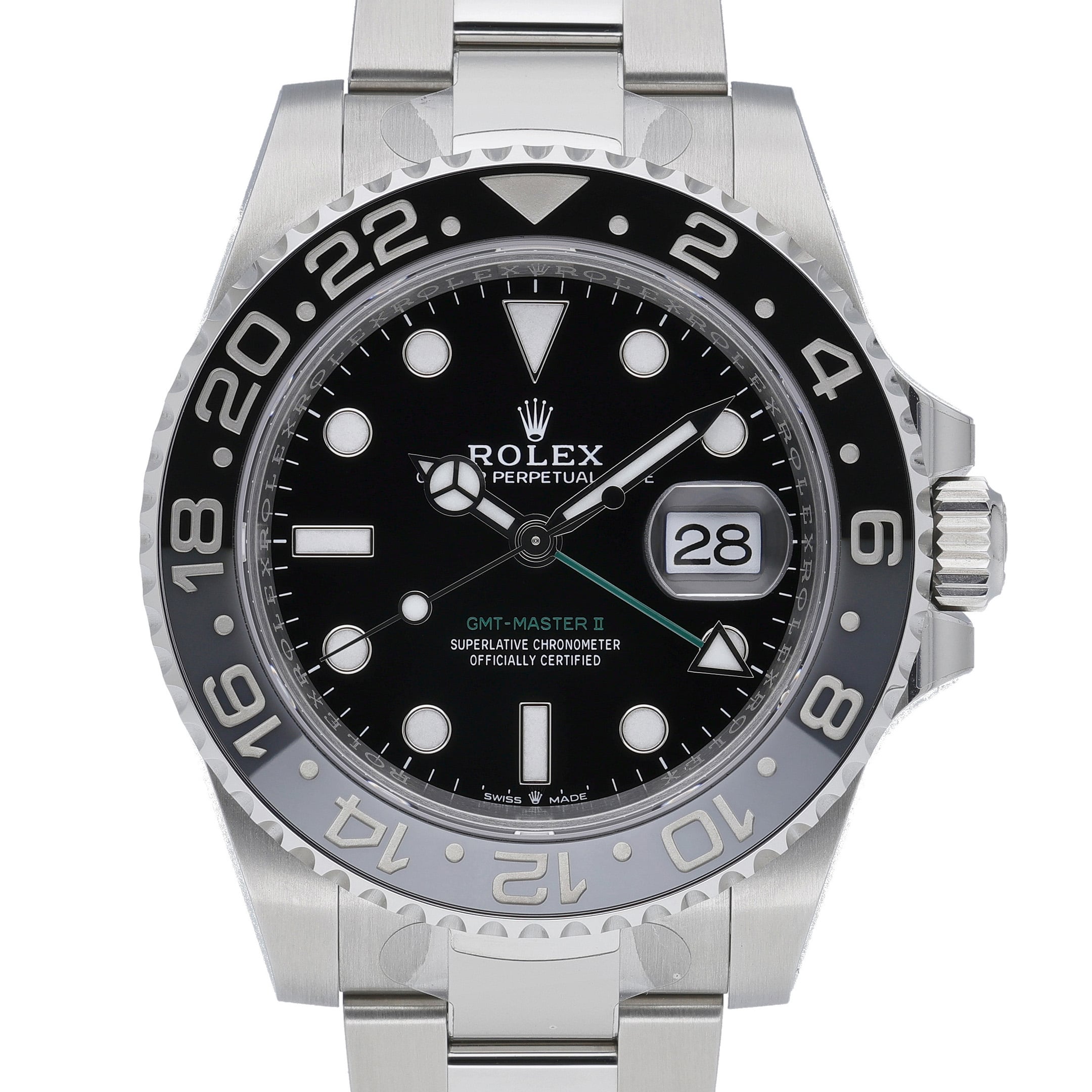 Rolex Gmt-Master II 126710GRNR Black Dial at Sonning Vintage Watches