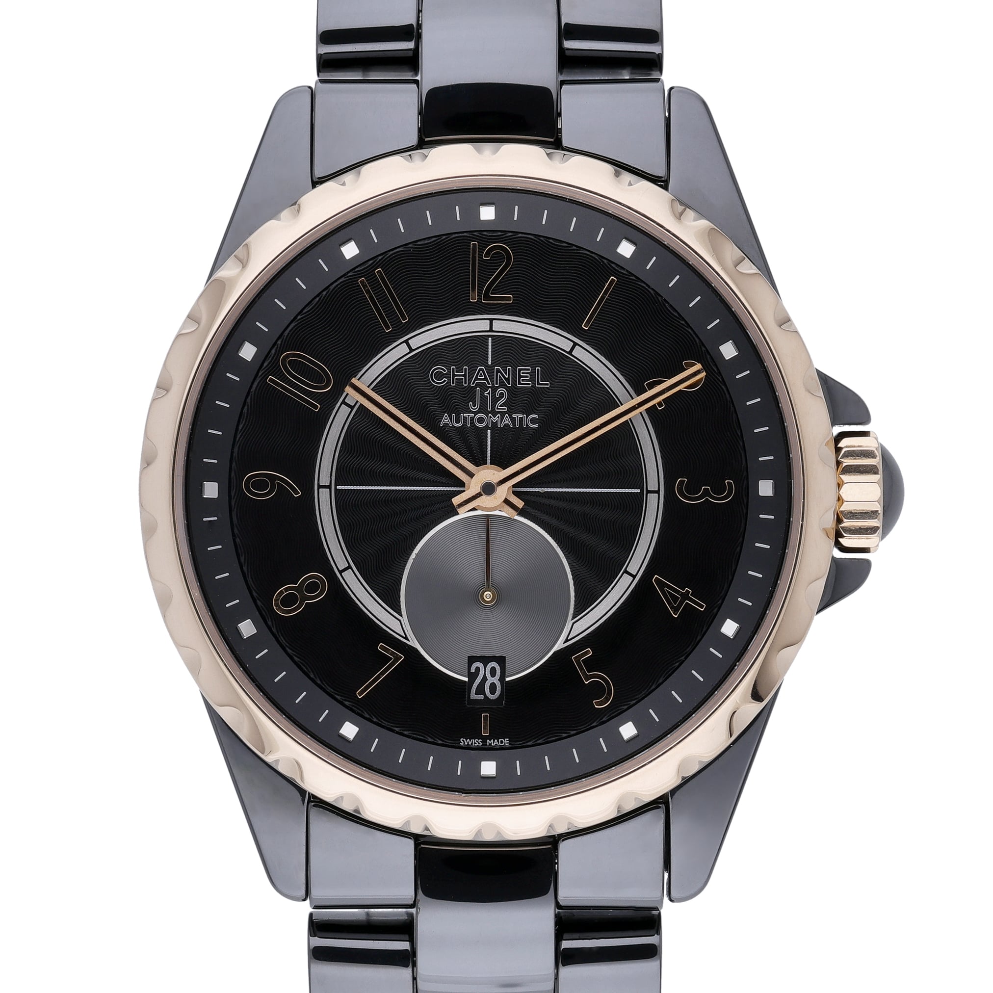 Chanel J12 H838 Black Dial at Sonning Vintage Watches