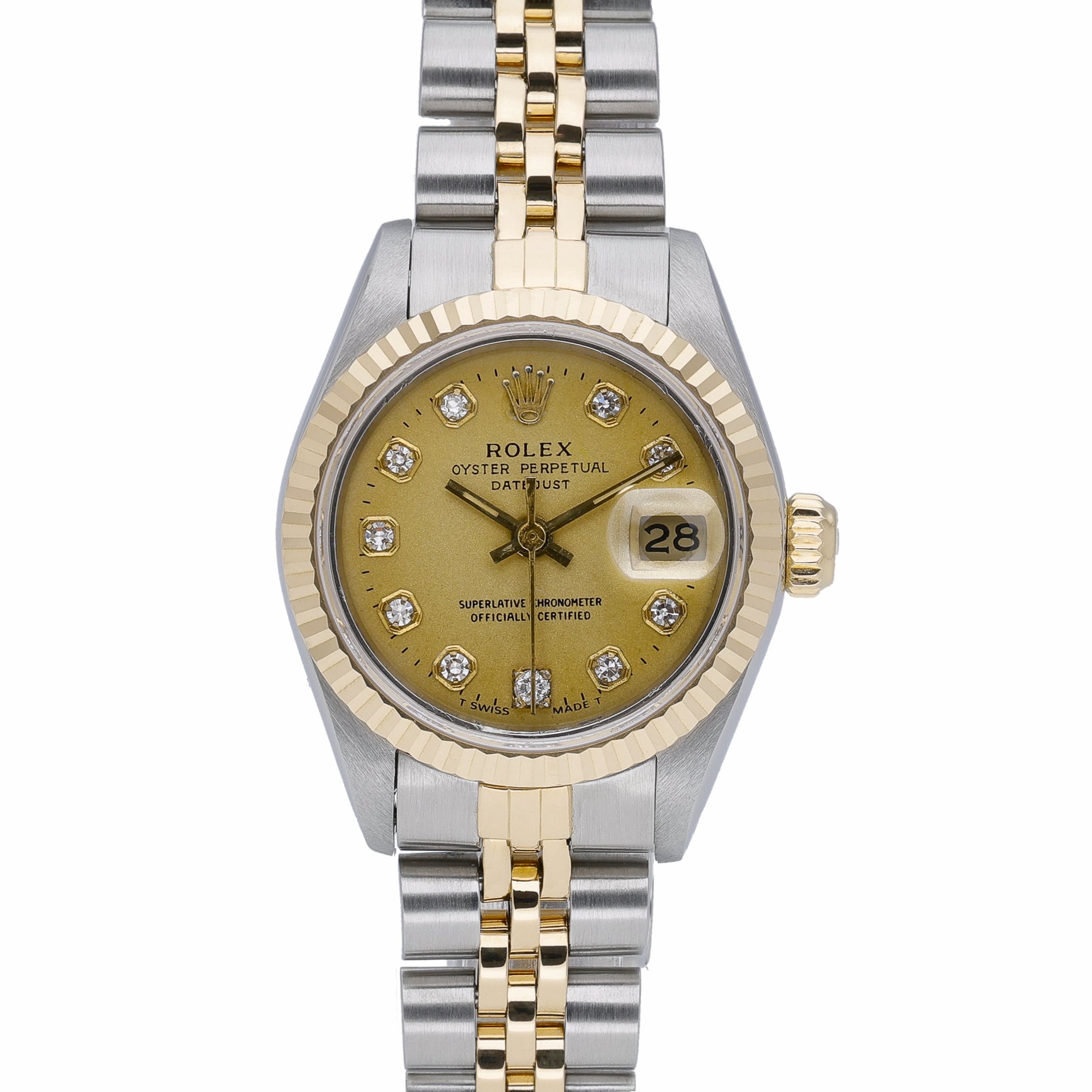Rolex Datejust 69173 Champagne Dial at Sonning Vintage Watches