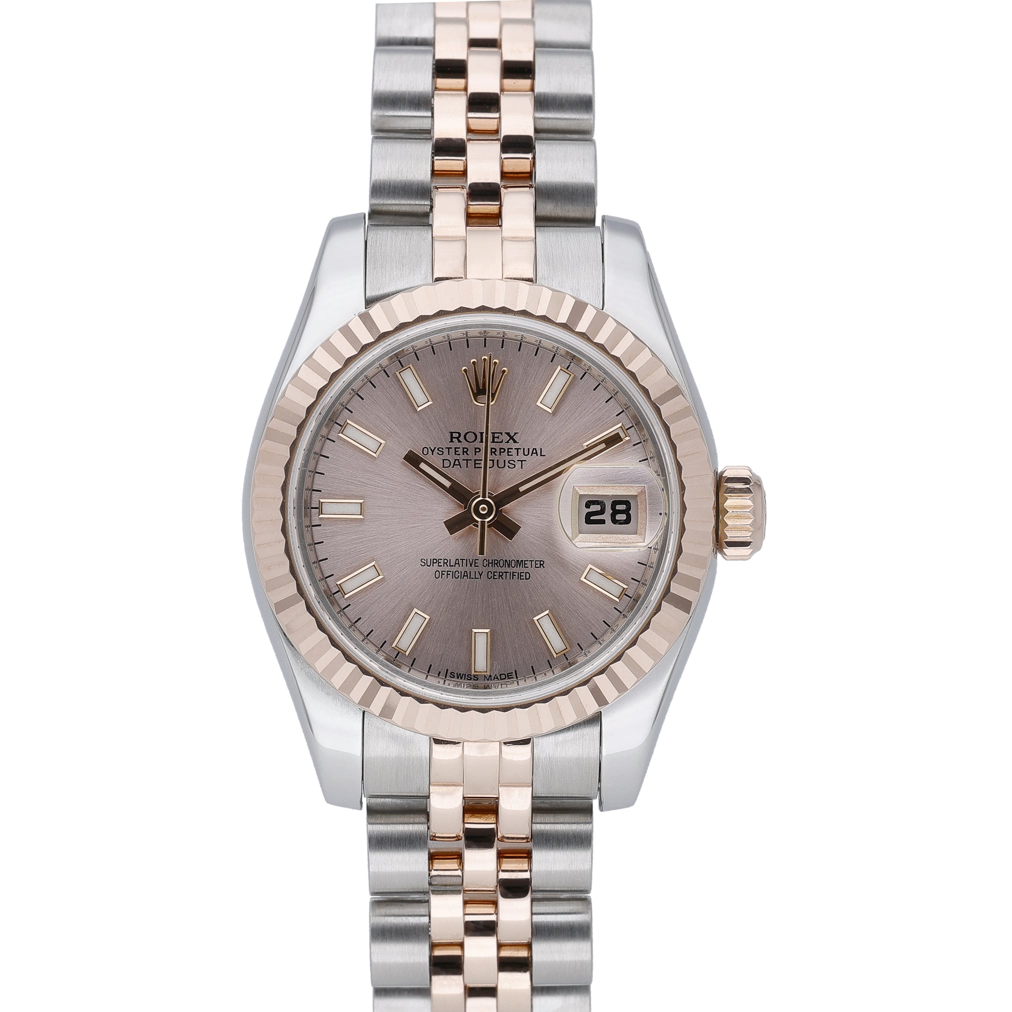 Rolex Datejust 179171 Pink Dial at Sonning Vintage Watches